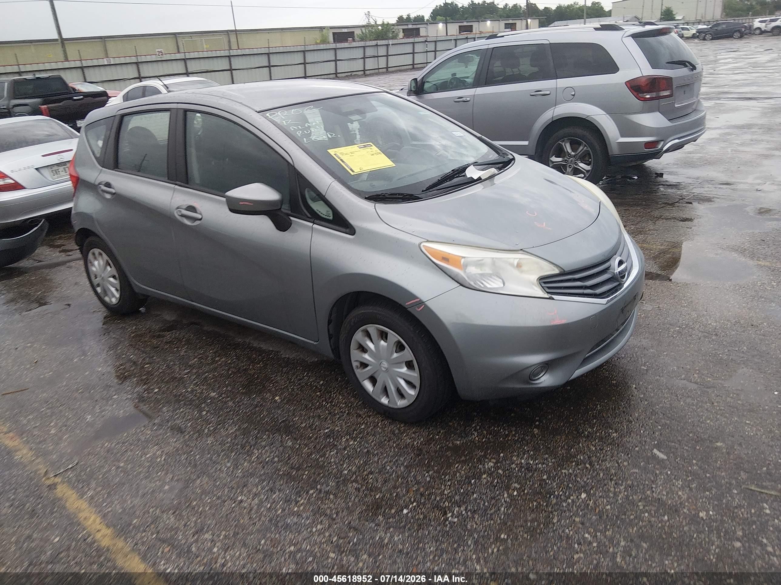 2015 Nissan Versa Note S (sr)/s Plus/sl/sr/sv Gray vin: 3N1CE2CP6FL420797