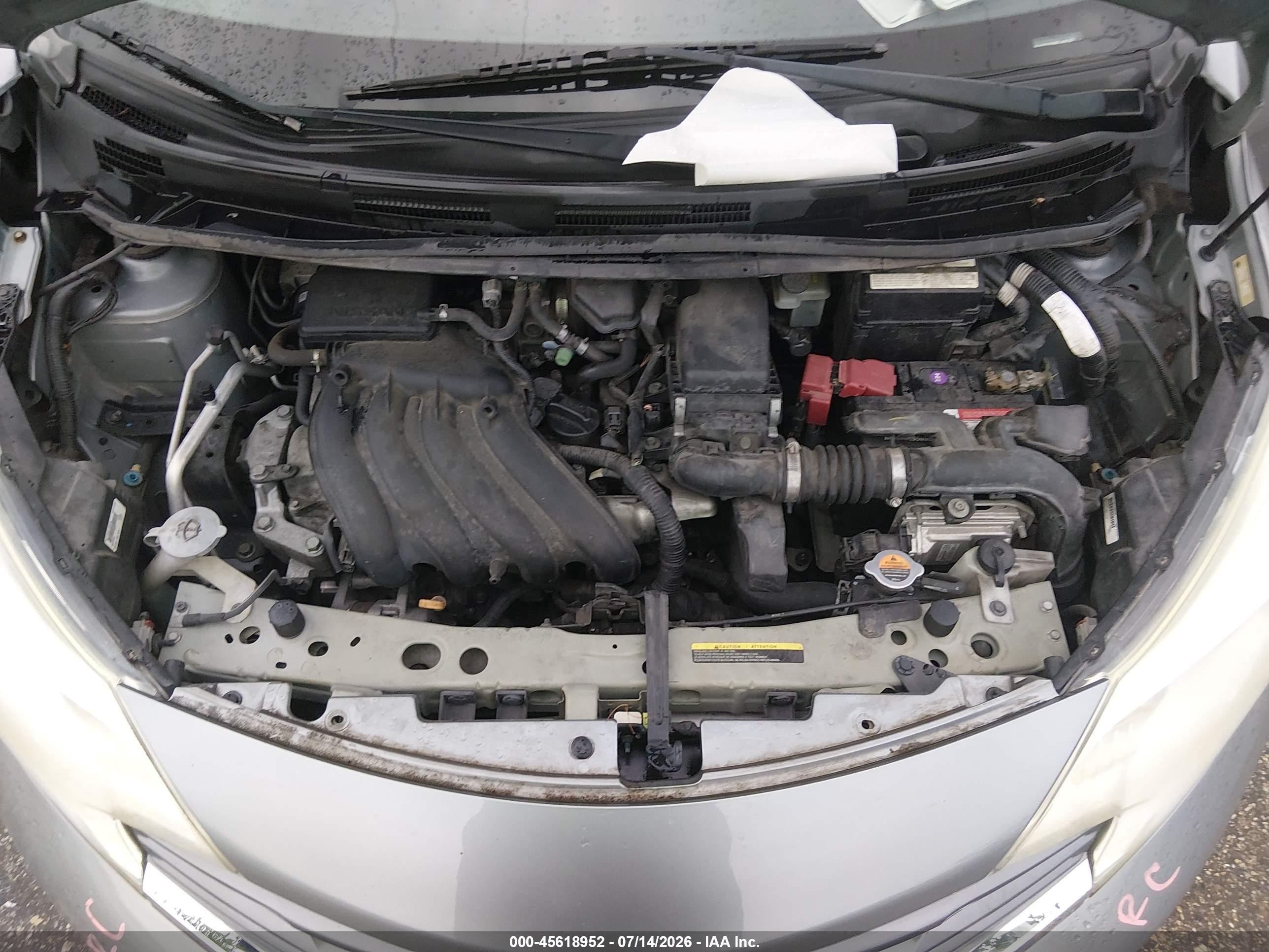 2015 Nissan Versa Note S (sr)/s Plus/sl/sr/sv Gray vin: 3N1CE2CP6FL420797
