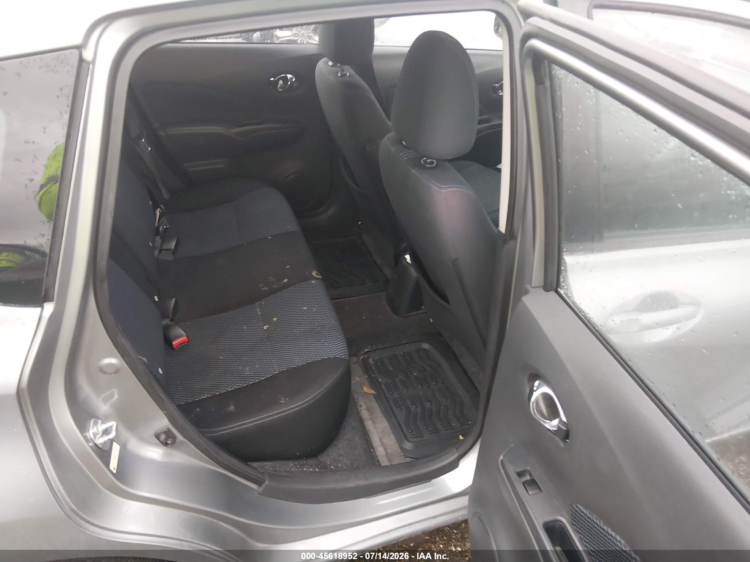 2015 Nissan Versa Note S (sr)/s Plus/sl/sr/sv Gray vin: 3N1CE2CP6FL420797