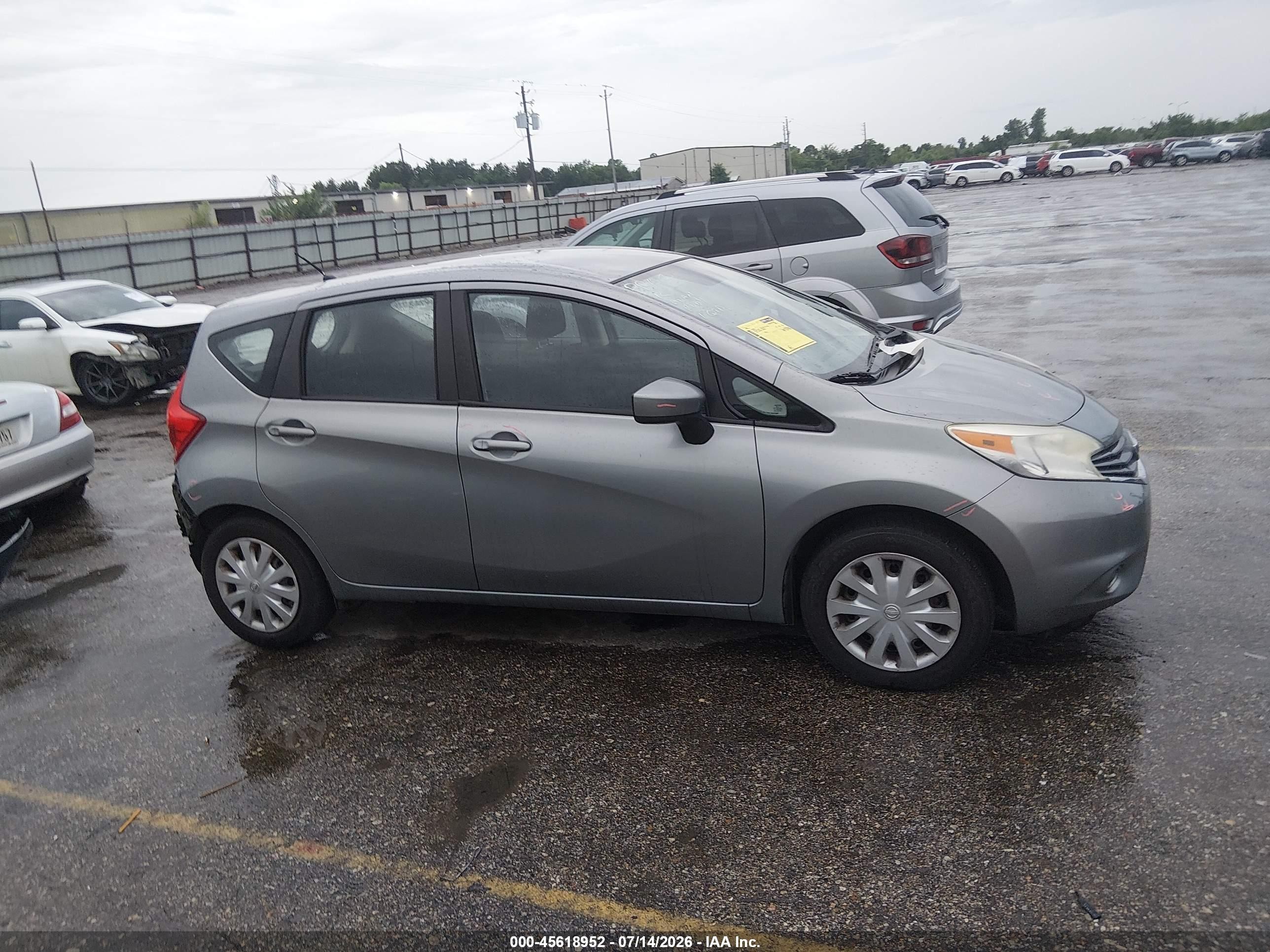 2015 Nissan Versa Note S (sr)/s Plus/sl/sr/sv Gray vin: 3N1CE2CP6FL420797