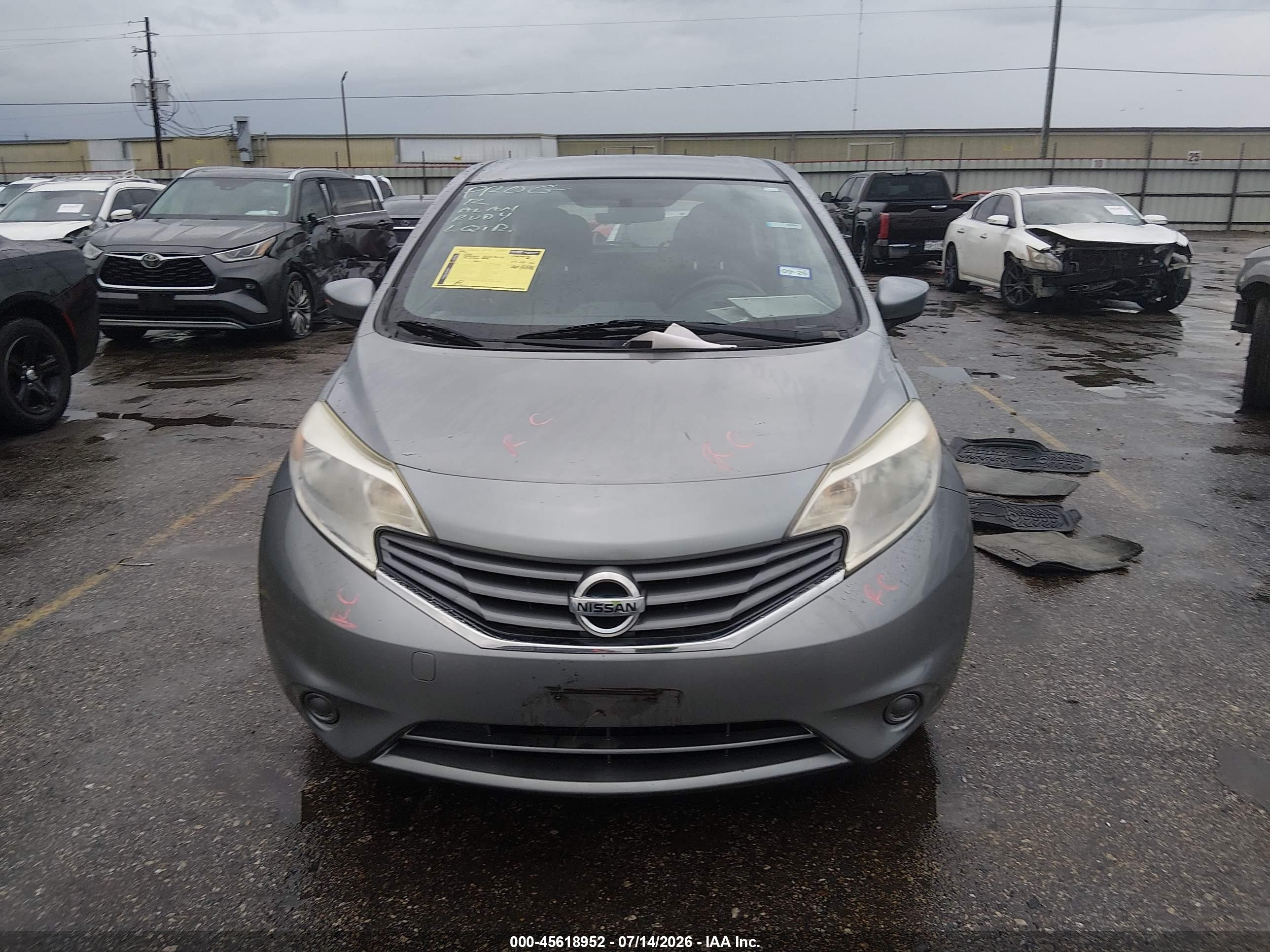 2015 Nissan Versa Note S (sr)/s Plus/sl/sr/sv Gray vin: 3N1CE2CP6FL420797