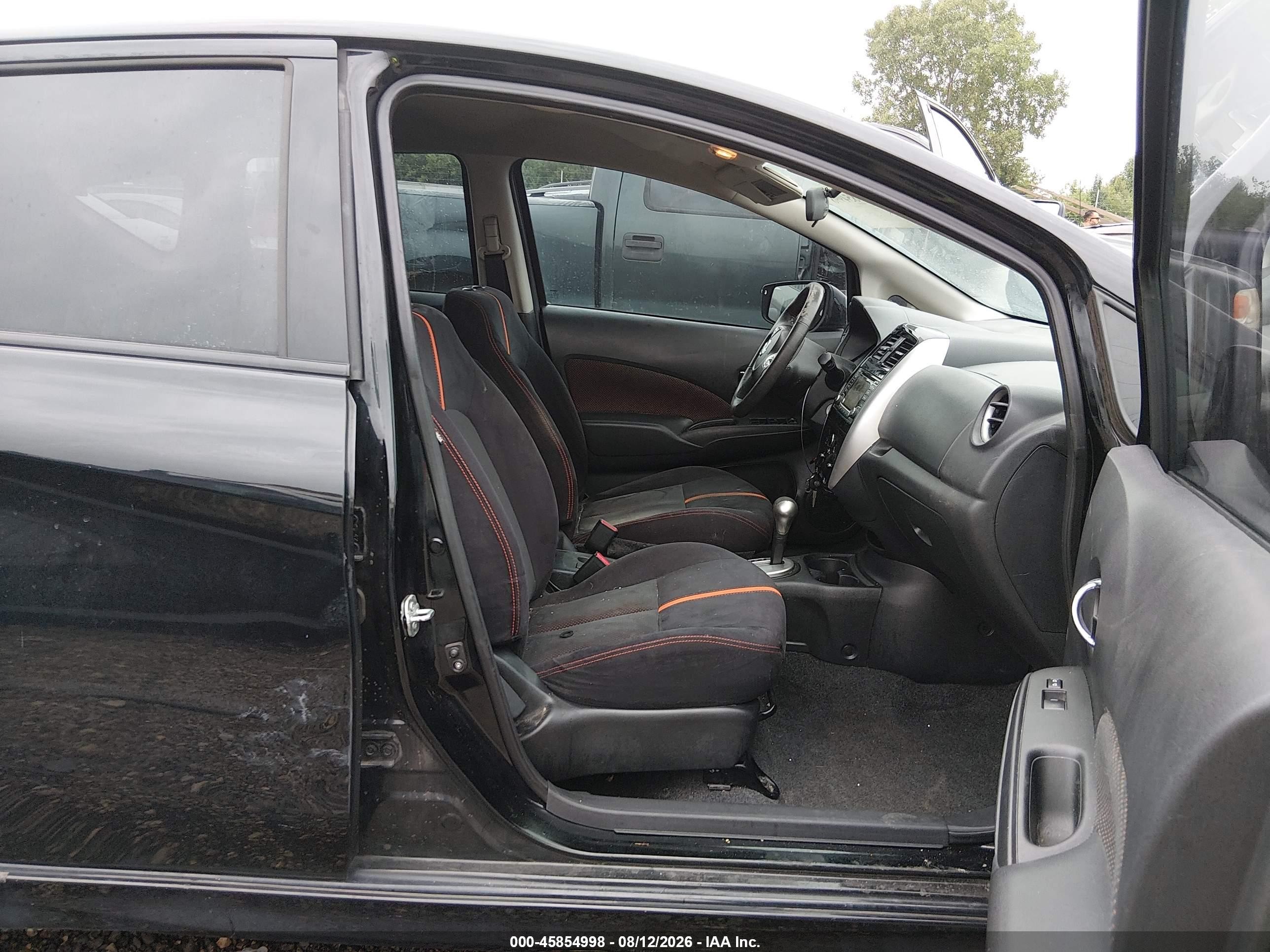 2015 Nissan Versa Note S/s Plus/sv/sl/sr Black vin: 3N1CE2CP6FL426793