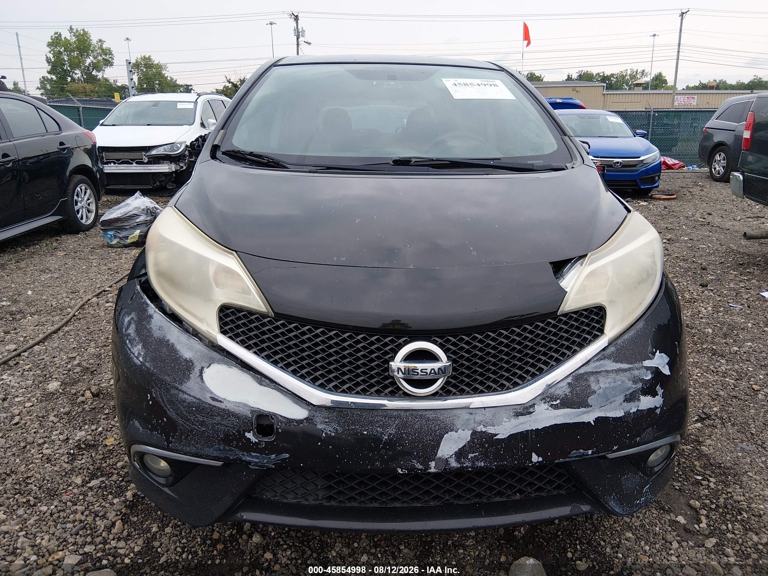 2015 Nissan Versa Note S/s Plus/sv/sl/sr Black vin: 3N1CE2CP6FL426793
