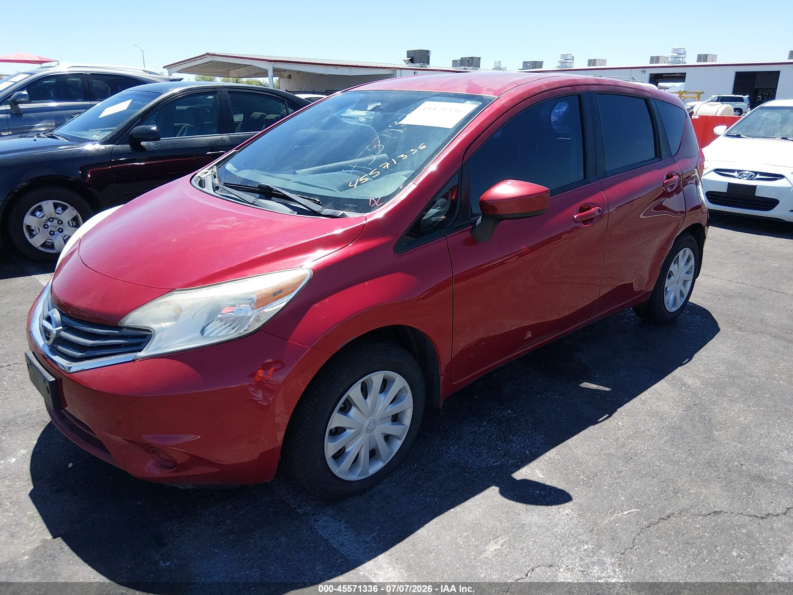 2015 Nissan Versa Note Sv Red vin: 3N1CE2CP6FL428060