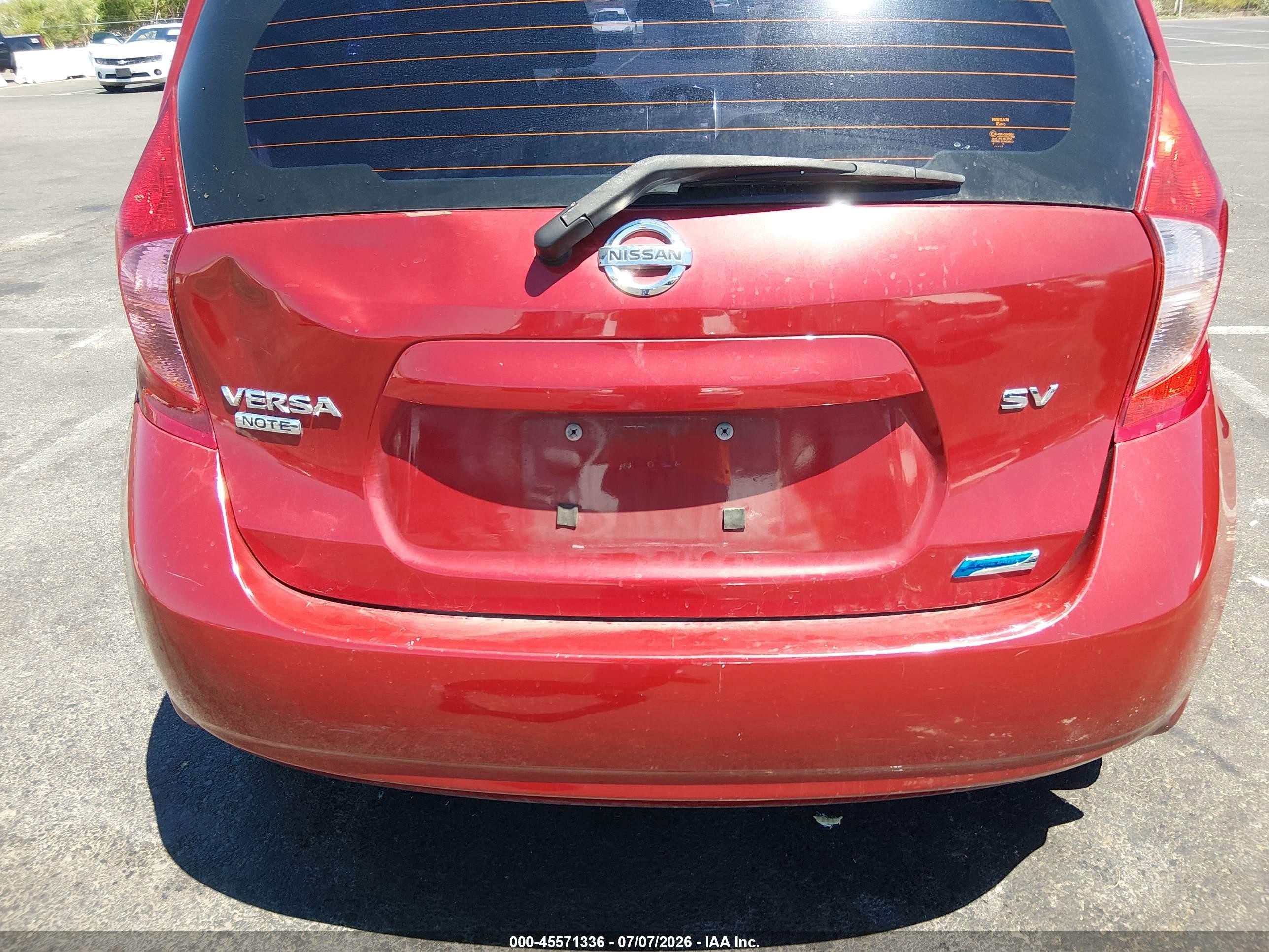 2015 Nissan Versa Note Sv Red vin: 3N1CE2CP6FL428060