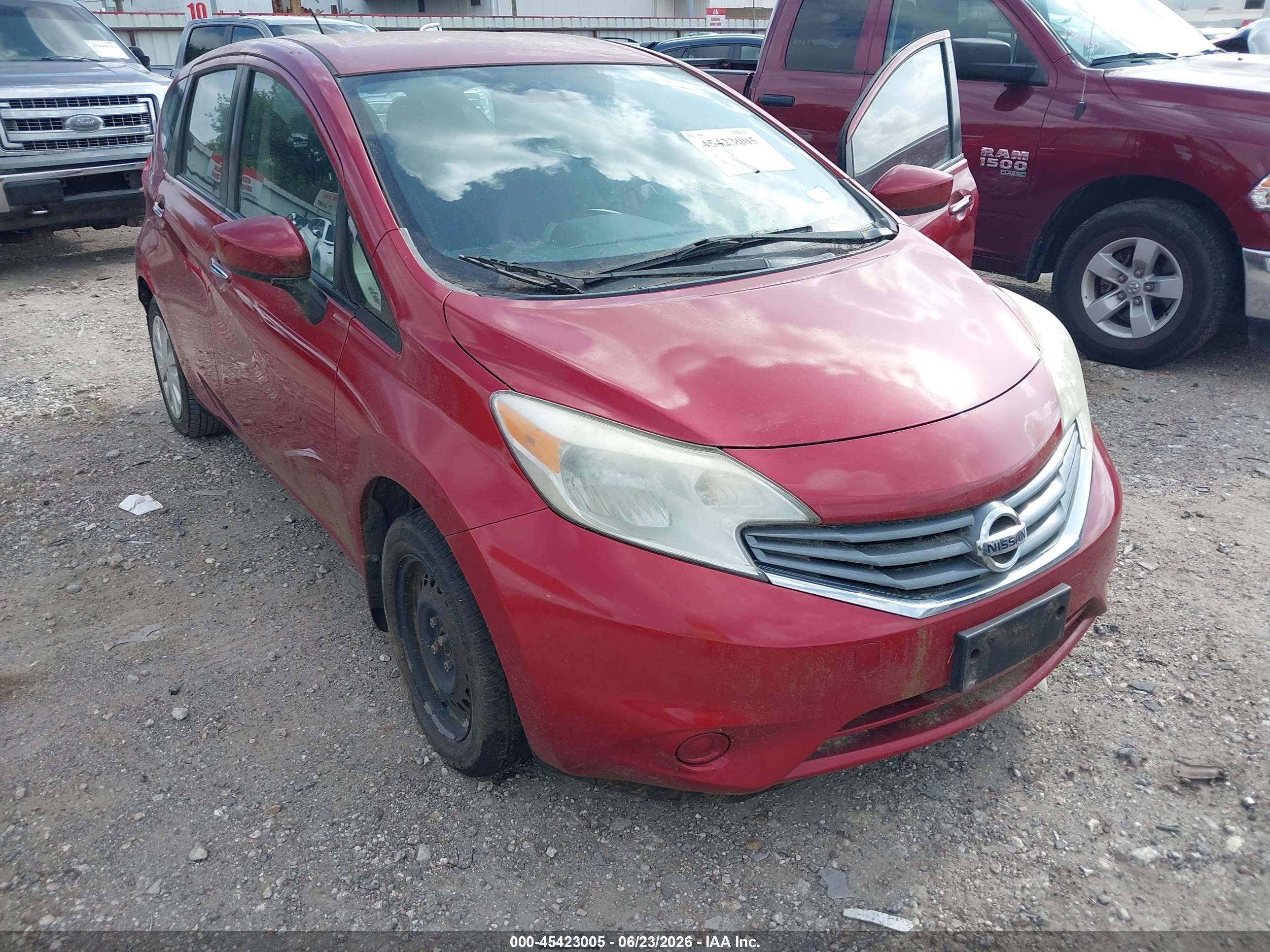 2015 Nissan Versa Note Sv Red vin: 3N1CE2CP6FL433520