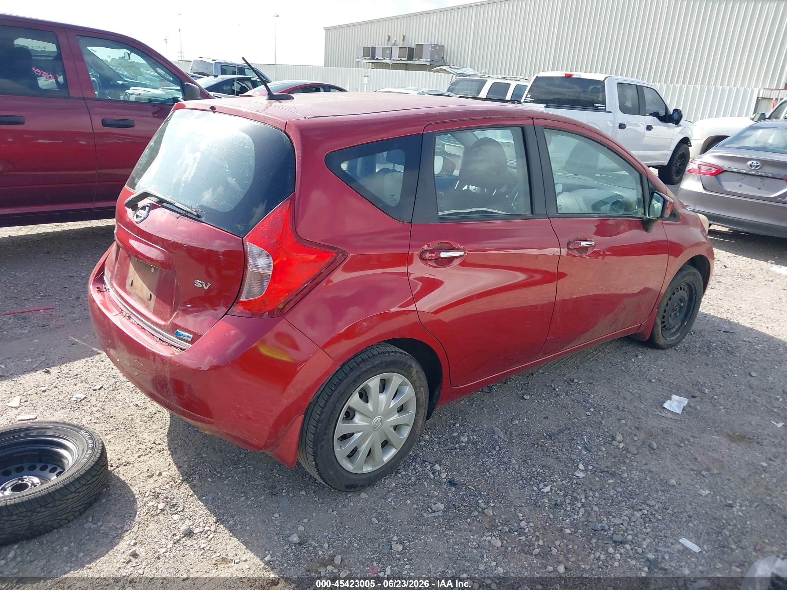 2015 Nissan Versa Note Sv Red vin: 3N1CE2CP6FL433520