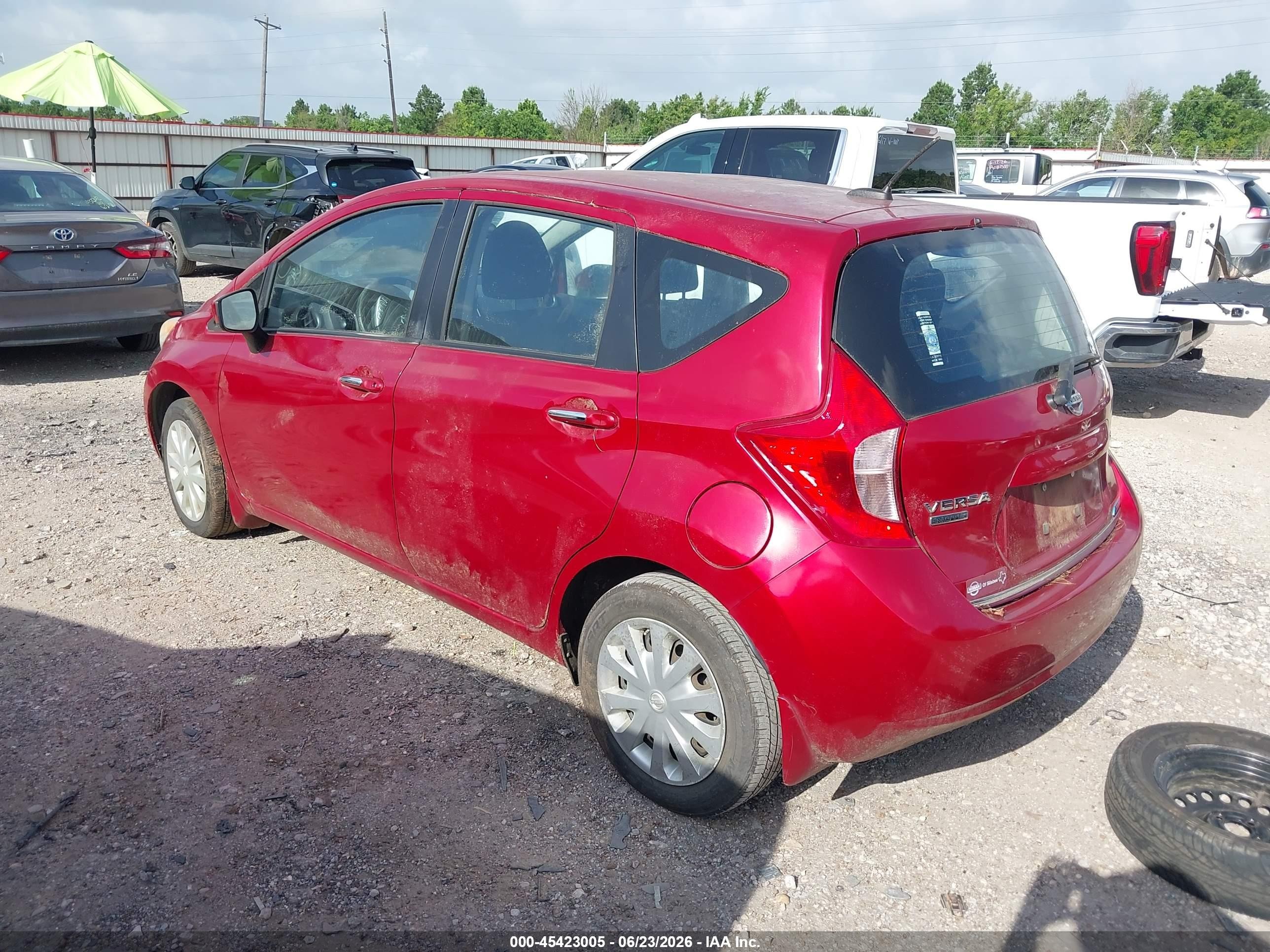 2015 Nissan Versa Note Sv Red vin: 3N1CE2CP6FL433520