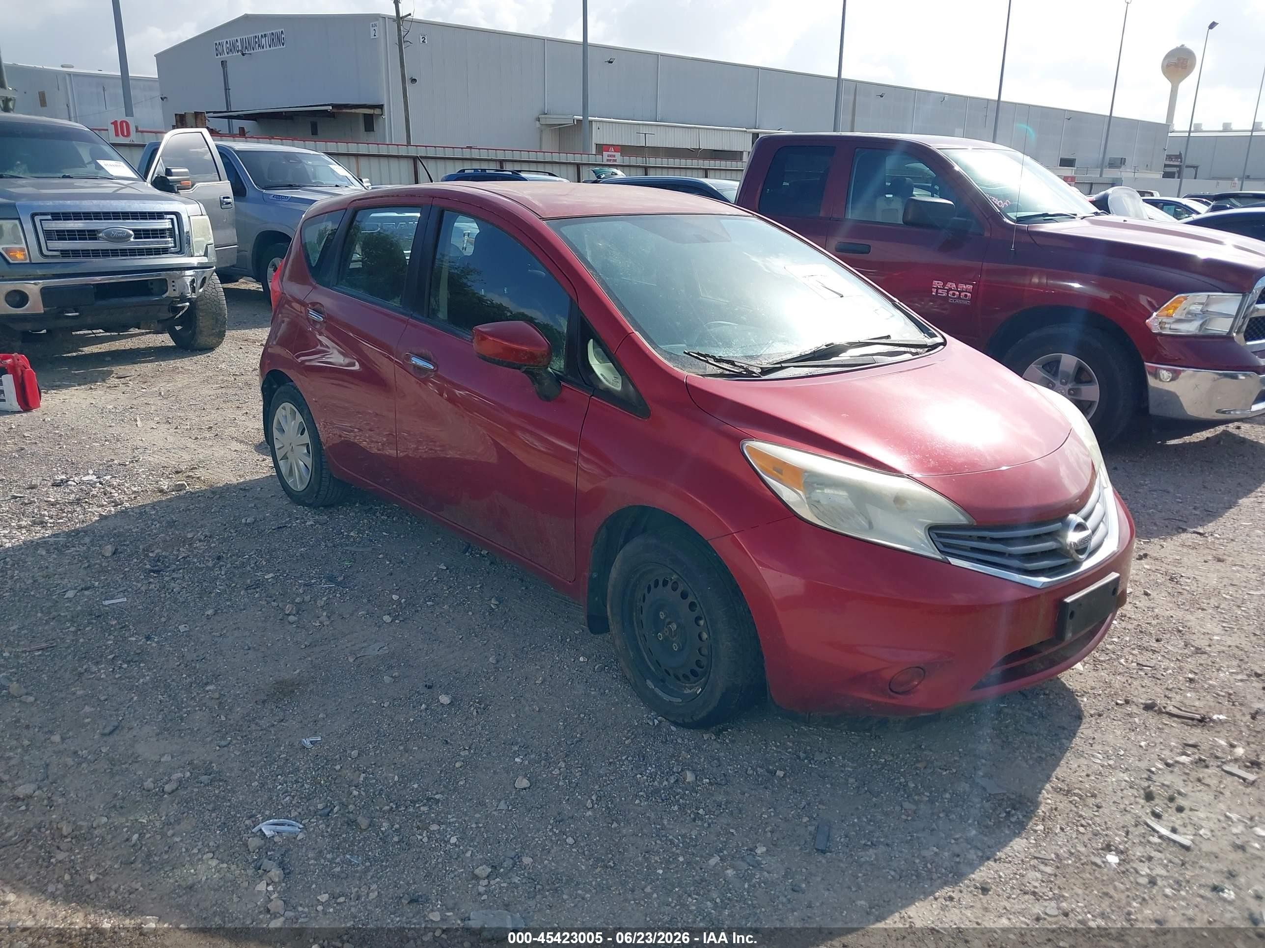 2015 Nissan Versa Note Sv Red vin: 3N1CE2CP6FL433520
