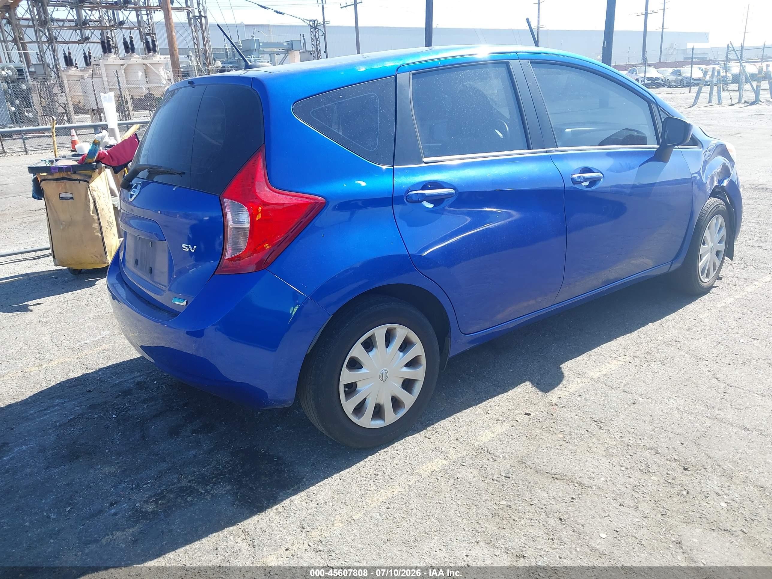 2015 Nissan Versa Note Sv Blue vin: 3N1CE2CP6FL435221
