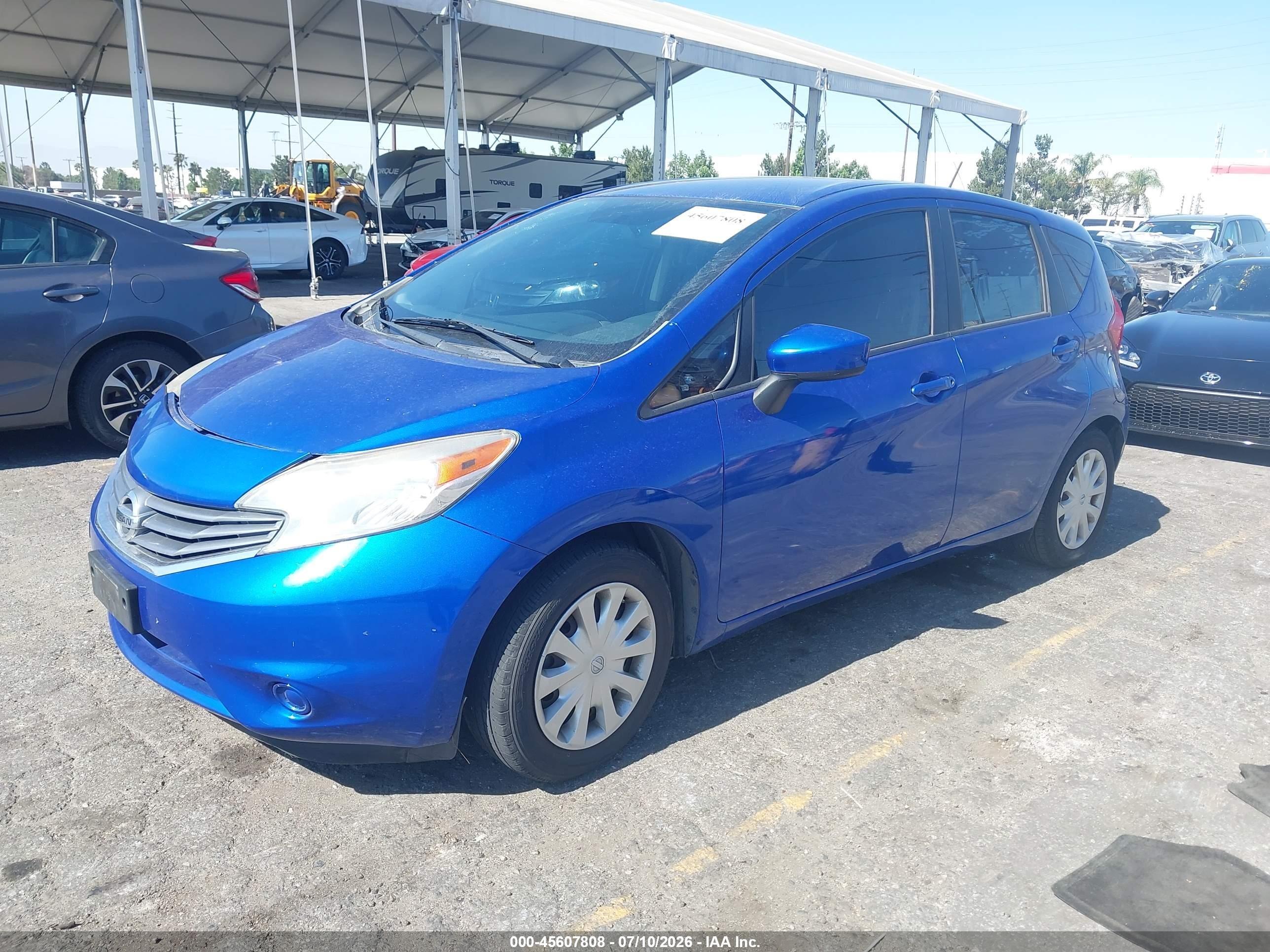 2015 Nissan Versa Note Sv Blue vin: 3N1CE2CP6FL435221