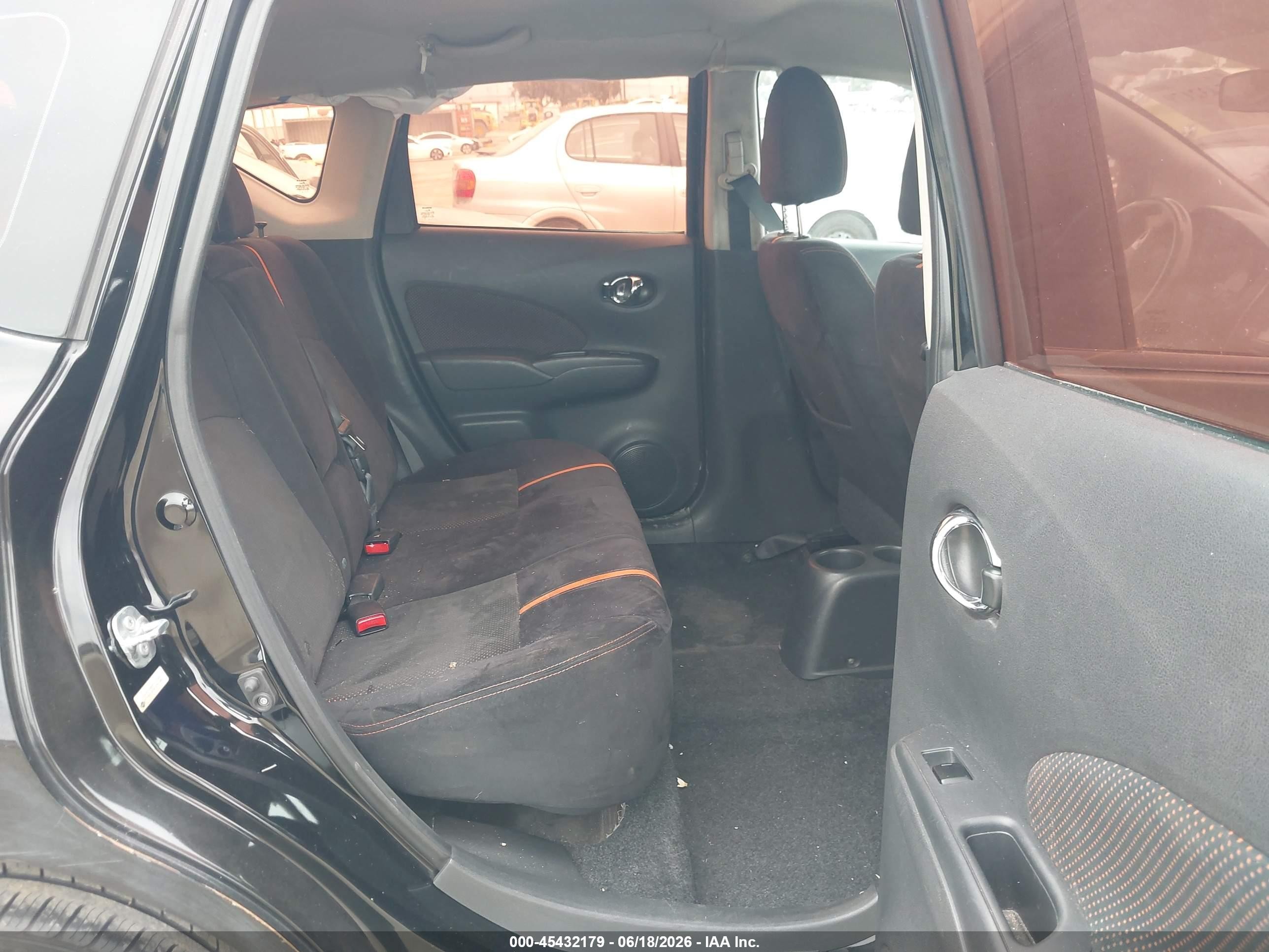 2015 Nissan Versa Note Sr Black vin: 3N1CE2CP6FL435638