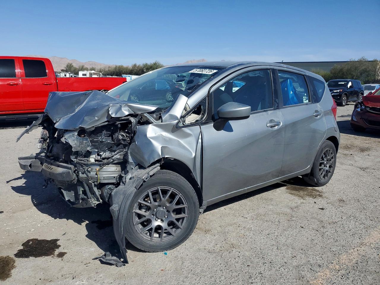 2015 Nissan Versa Note S Серебряный vin: 3N1CE2CP6FL449877
