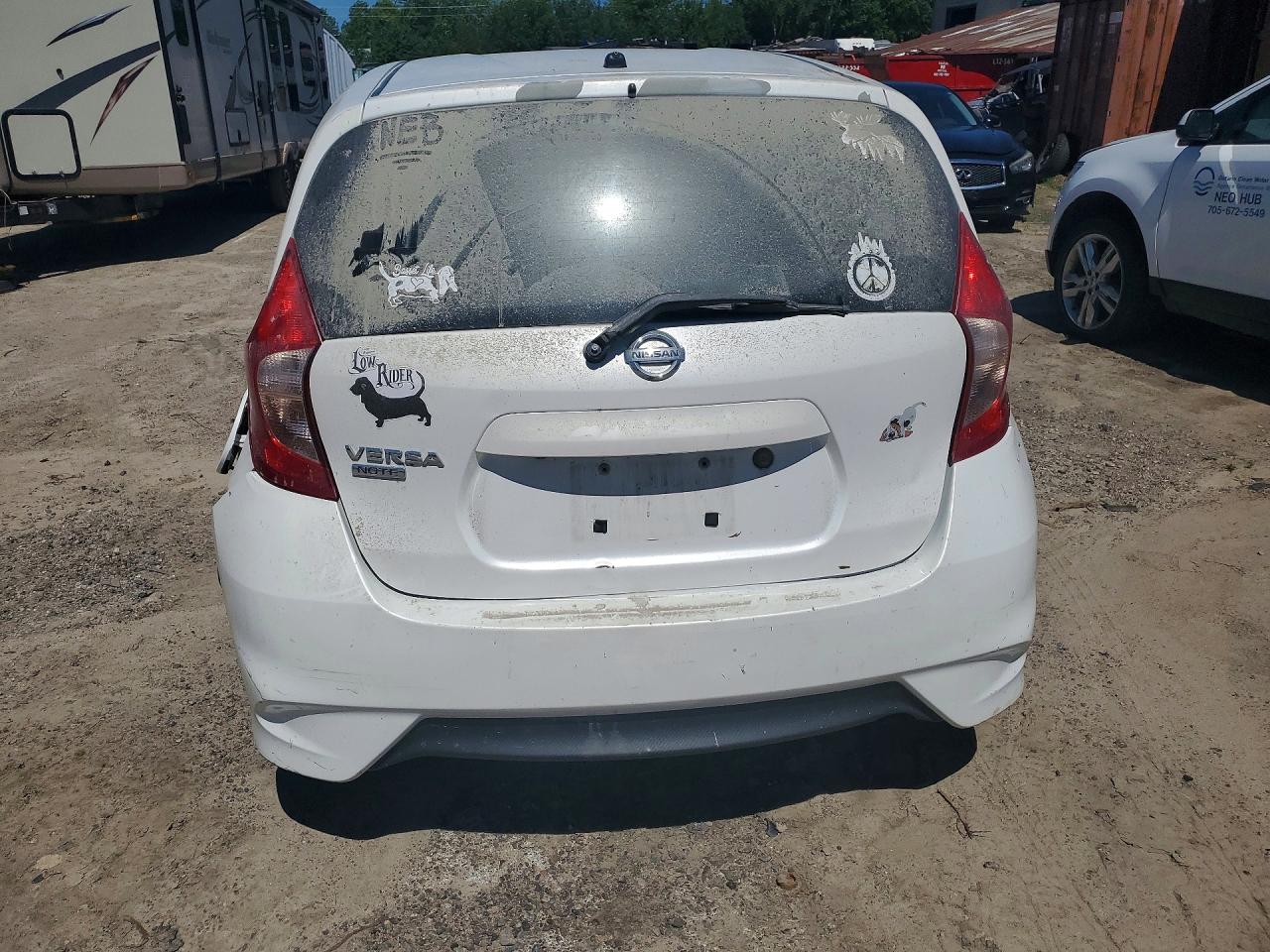 2019 Nissan Versa Note S White vin: 3N1CE2CP6KL364256