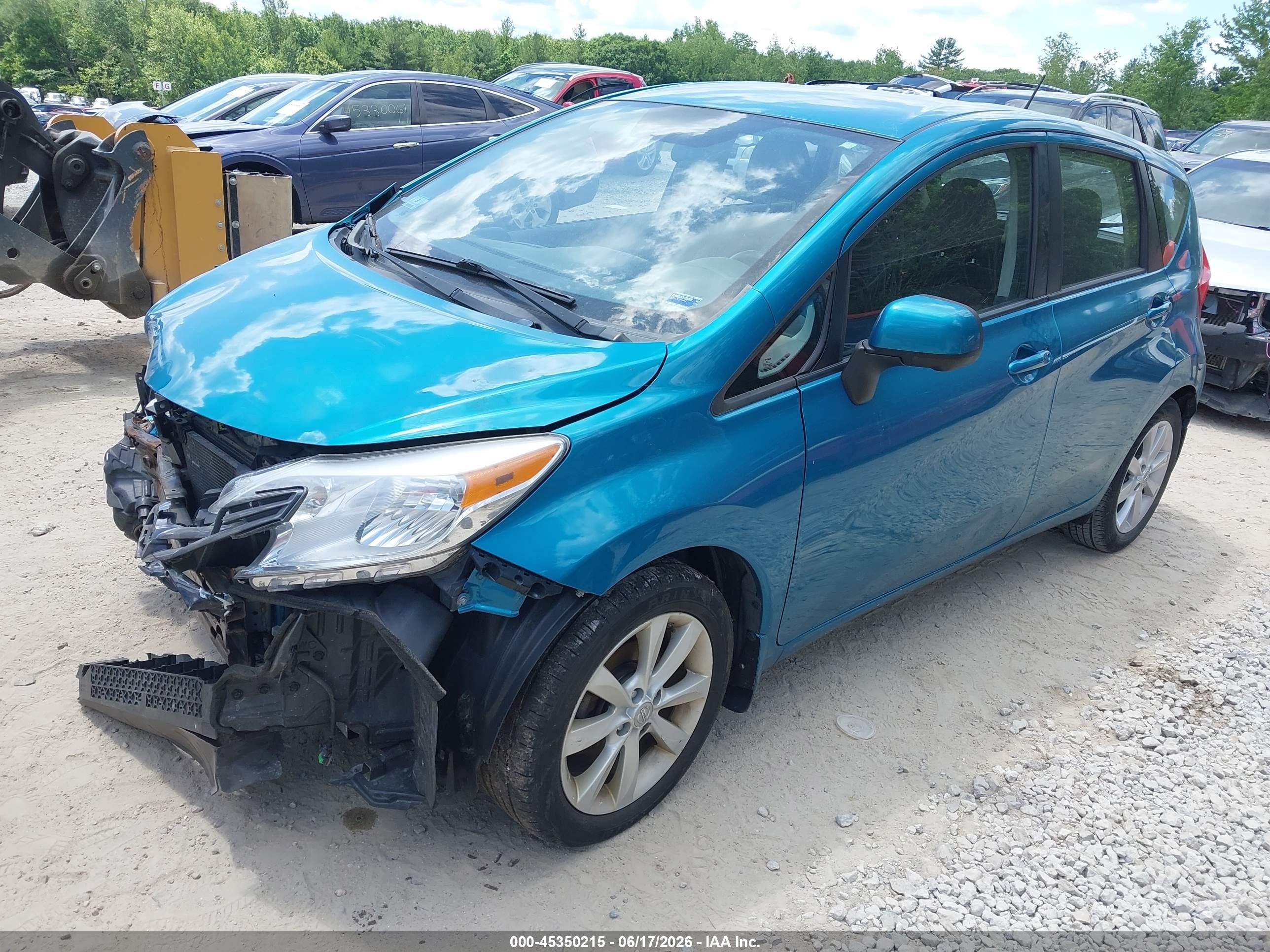 2014 Nissan Versa Note Sv Blue vin: 3N1CE2CP7EL359362