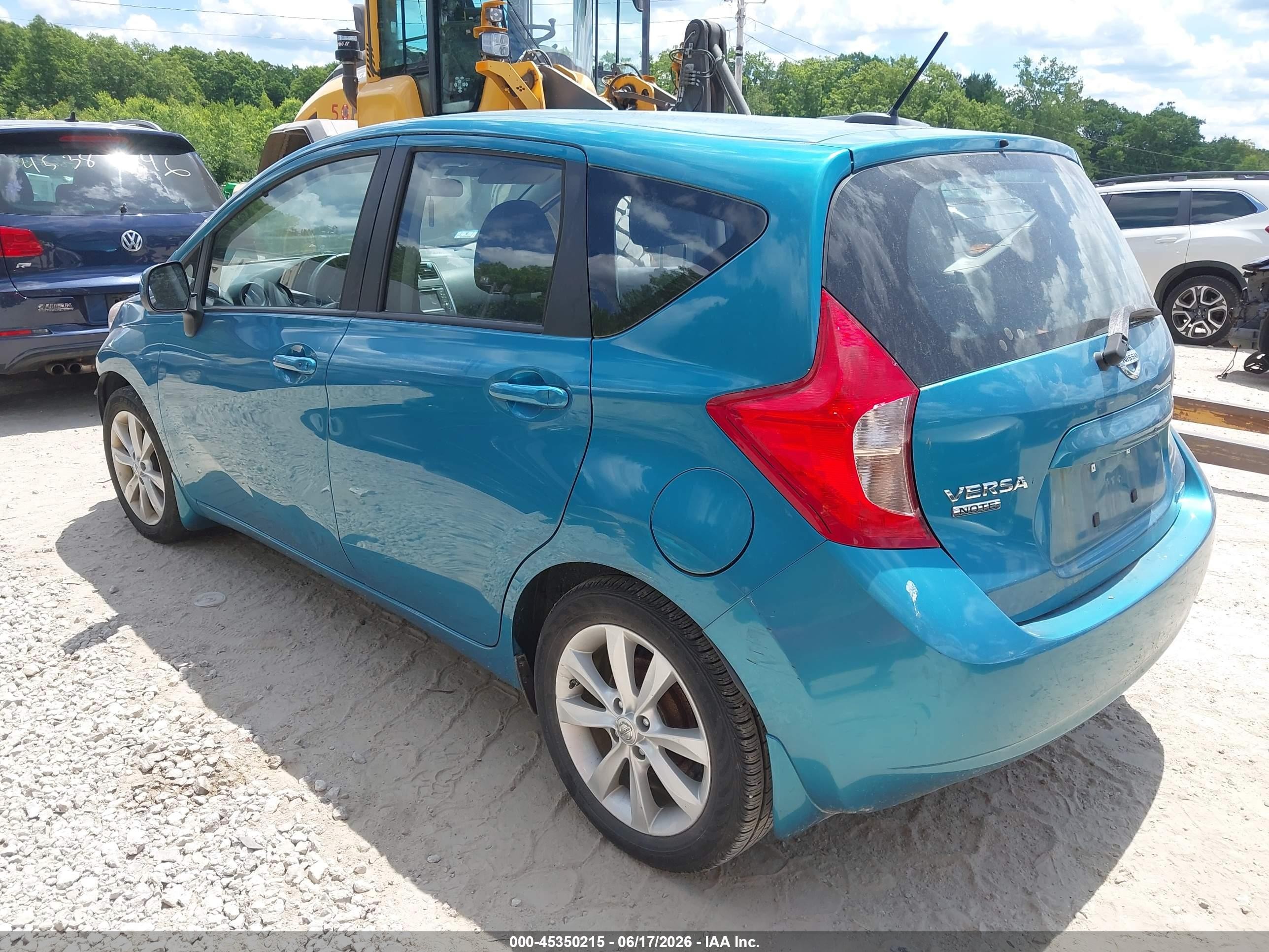 2014 Nissan Versa Note Sv Blue vin: 3N1CE2CP7EL359362