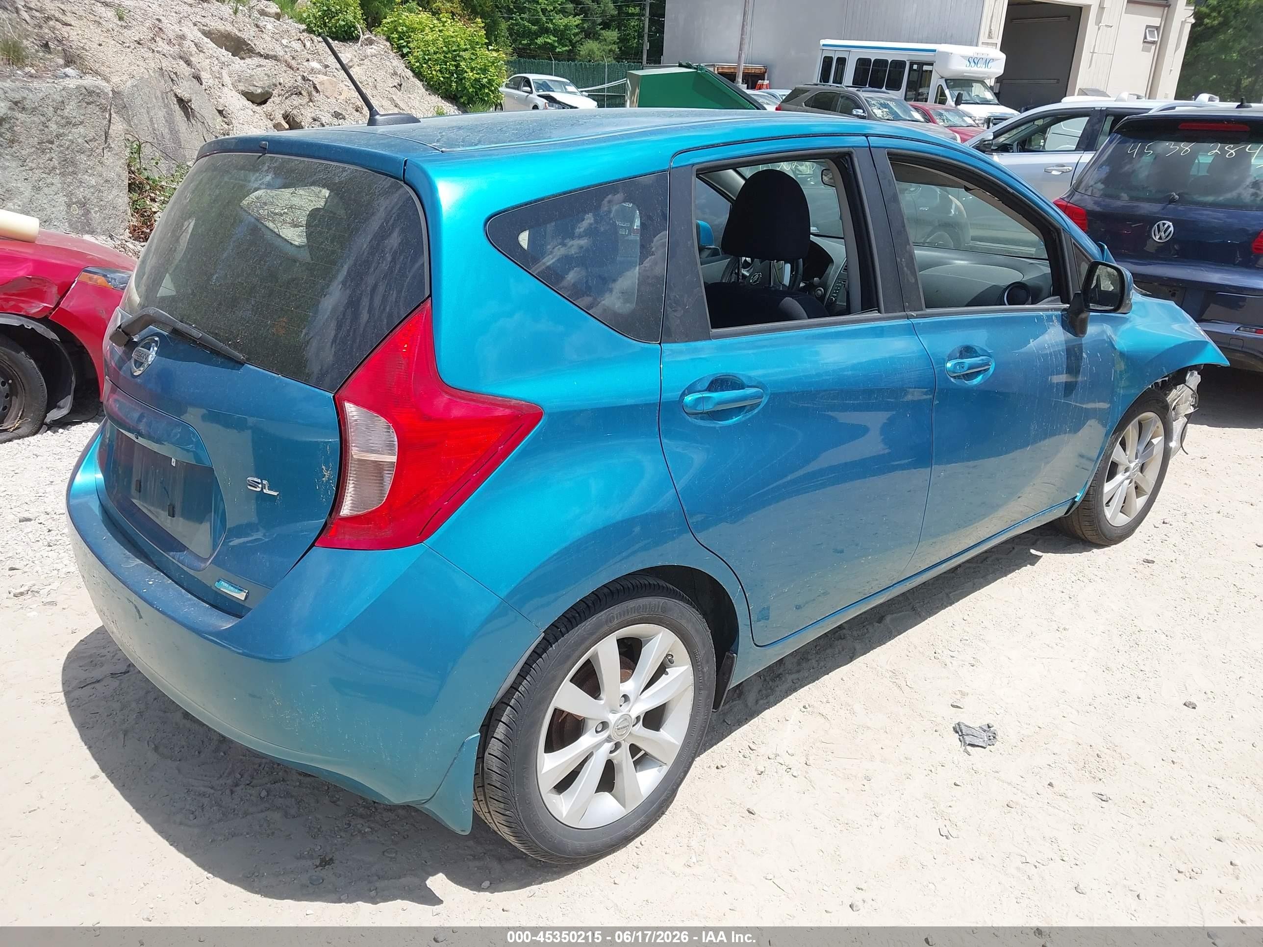 2014 Nissan Versa Note Sv Blue vin: 3N1CE2CP7EL359362