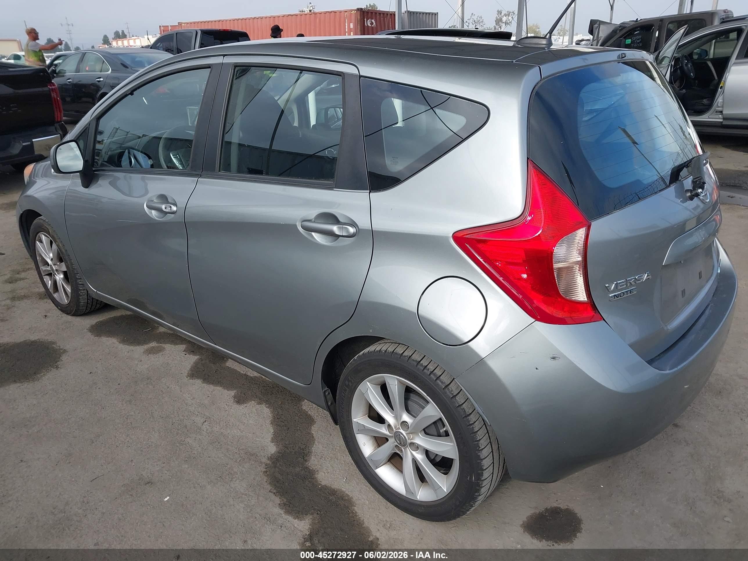 2014 Nissan Versa Note Sv Серебряный vin: 3N1CE2CP7EL360737