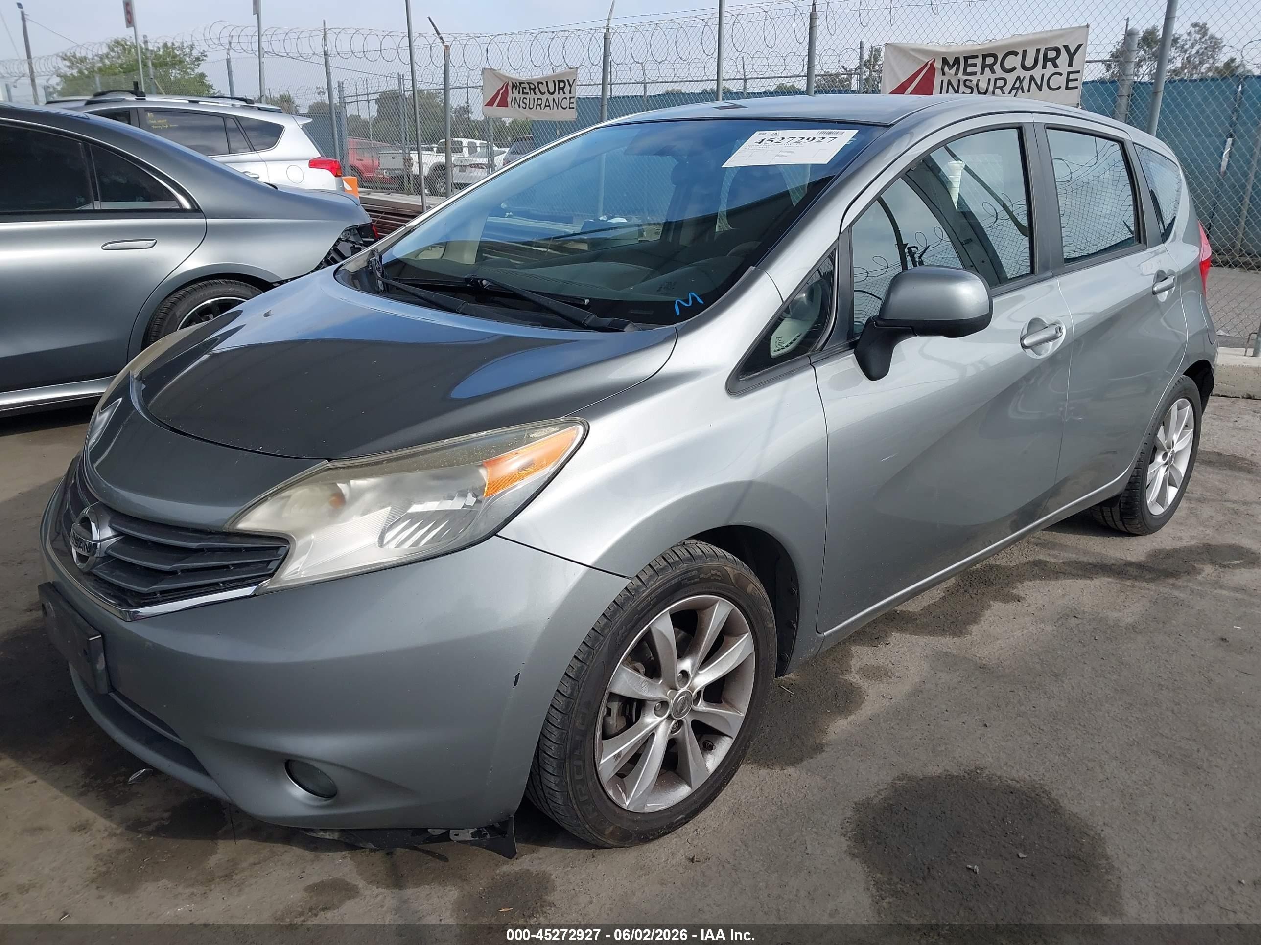 2014 Nissan Versa Note Sv Серебряный vin: 3N1CE2CP7EL360737