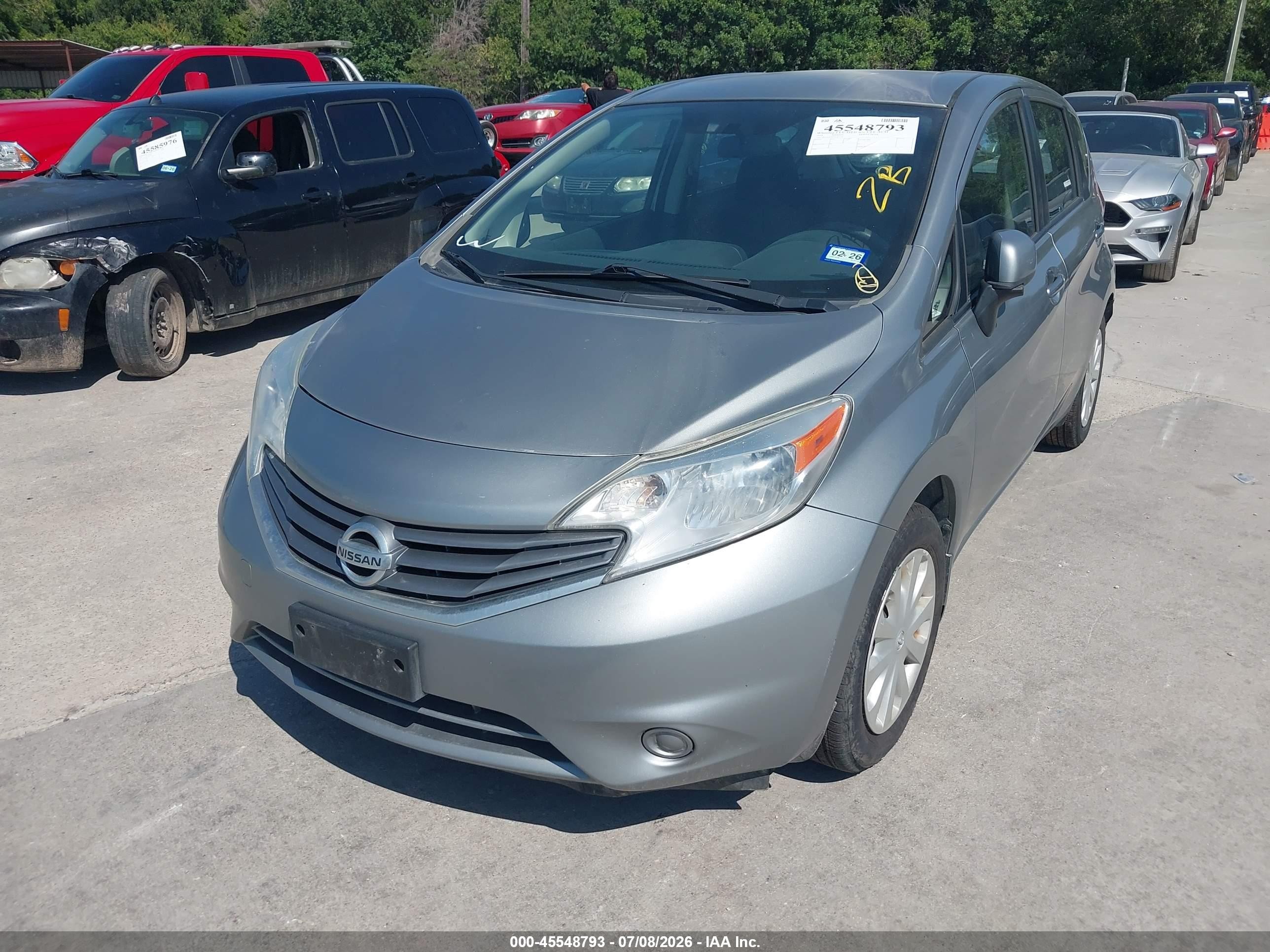2014 Nissan Versa Note S Plus Silver vin: 3N1CE2CP7EL371141