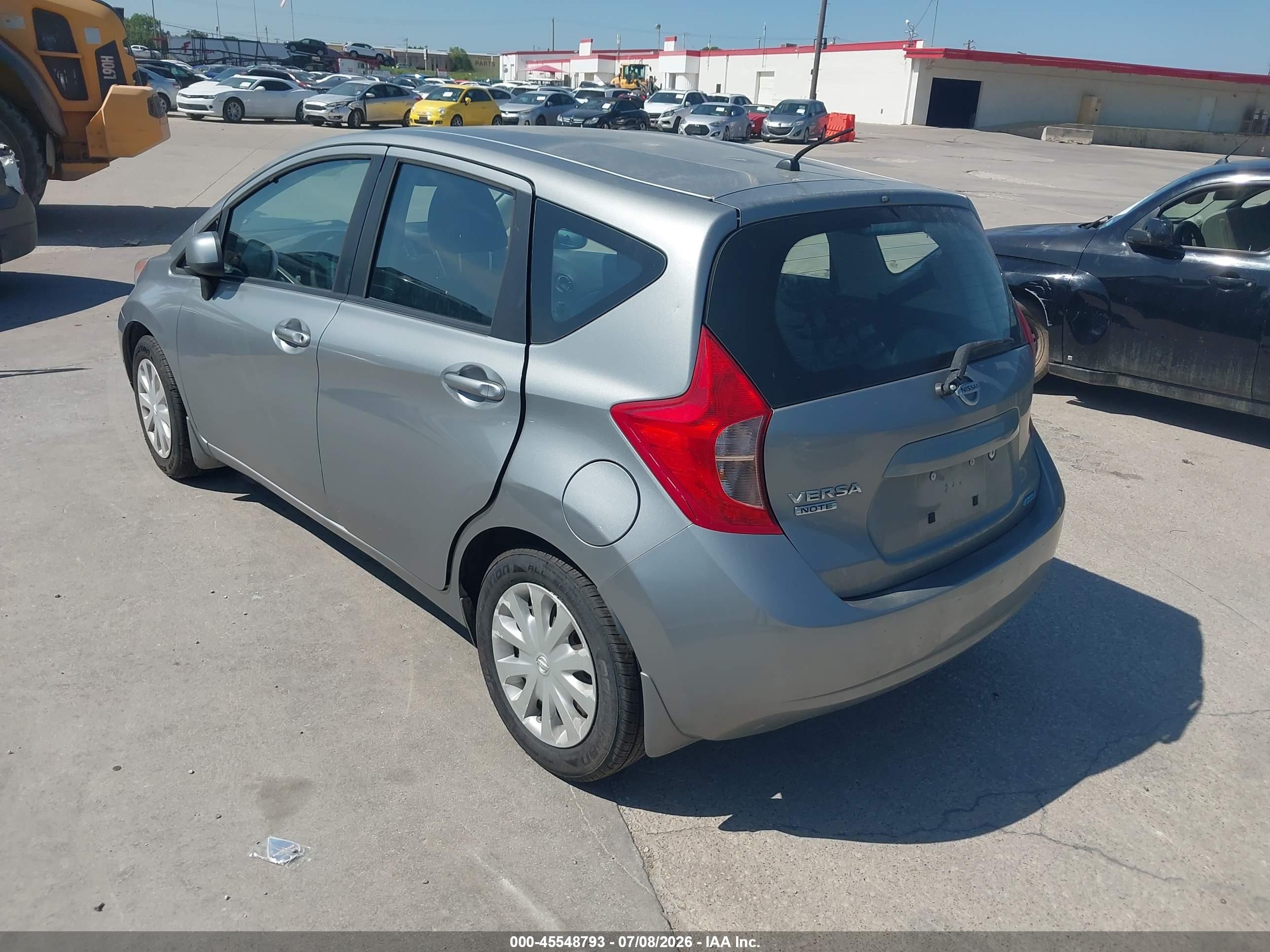 2014 Nissan Versa Note S Plus Silver vin: 3N1CE2CP7EL371141