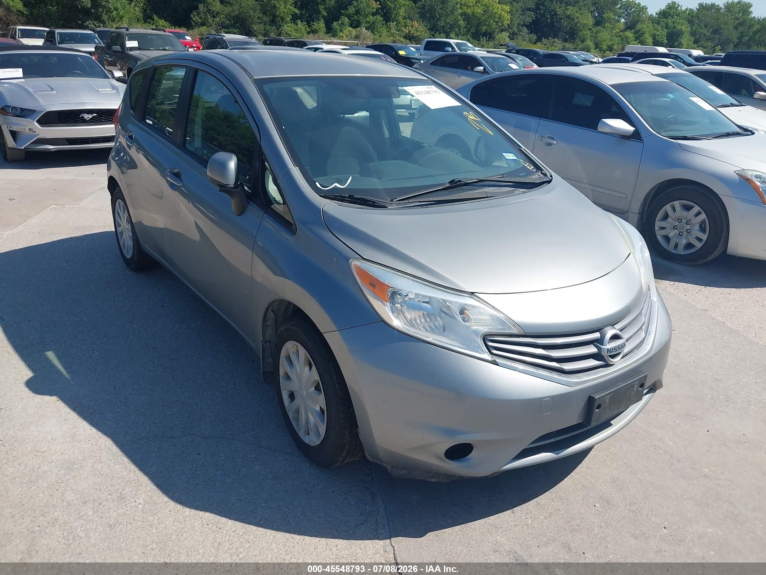 2014 Nissan Versa Note S Plus Silver vin: 3N1CE2CP7EL371141