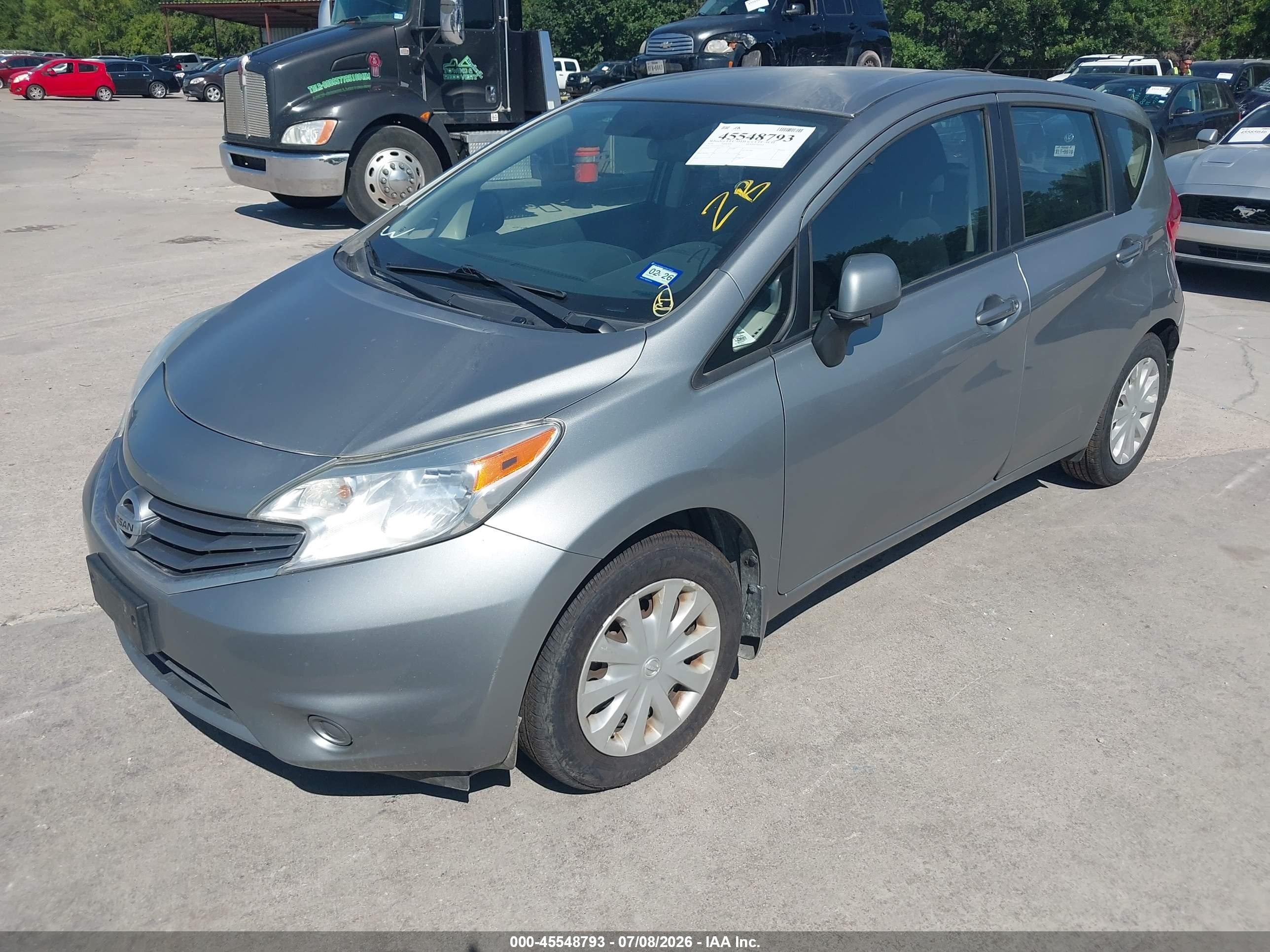 2014 Nissan Versa Note S Plus Silver vin: 3N1CE2CP7EL371141