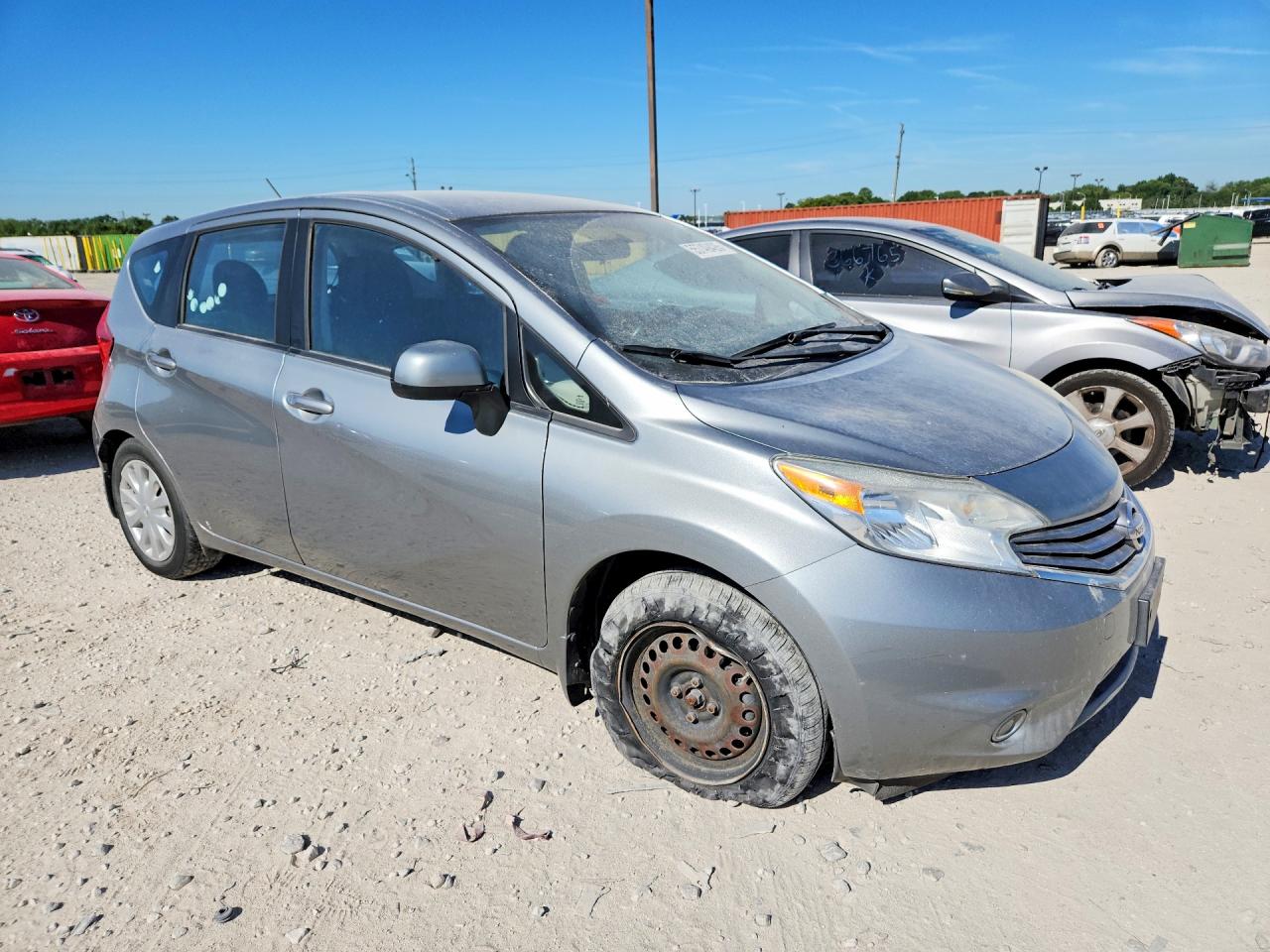 2014 Nissan Versa Note S Silver vin: 3N1CE2CP7EL374847