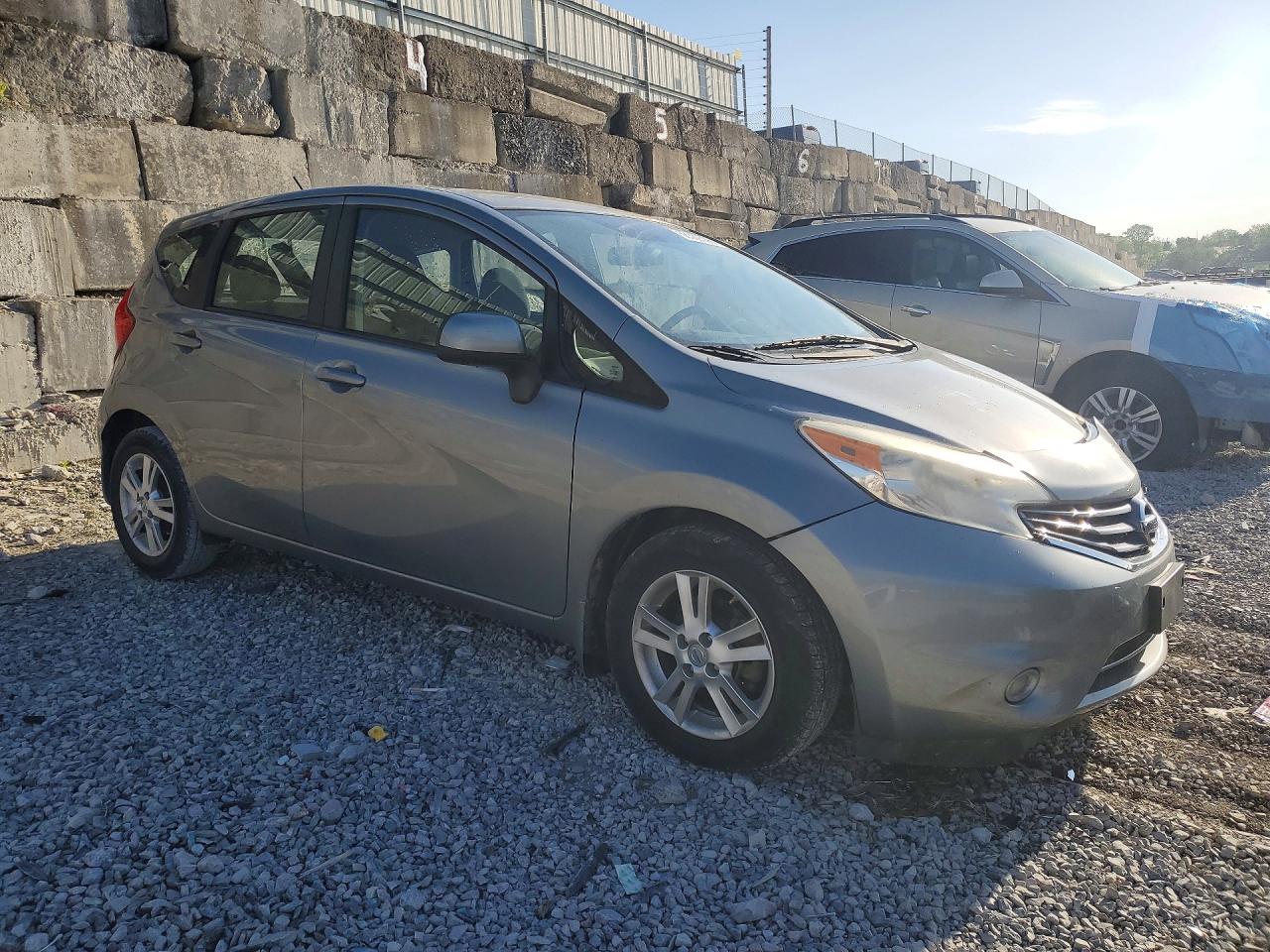 2014 Nissan Versa Note Sv Серый vin: 3N1CE2CP7EL376470