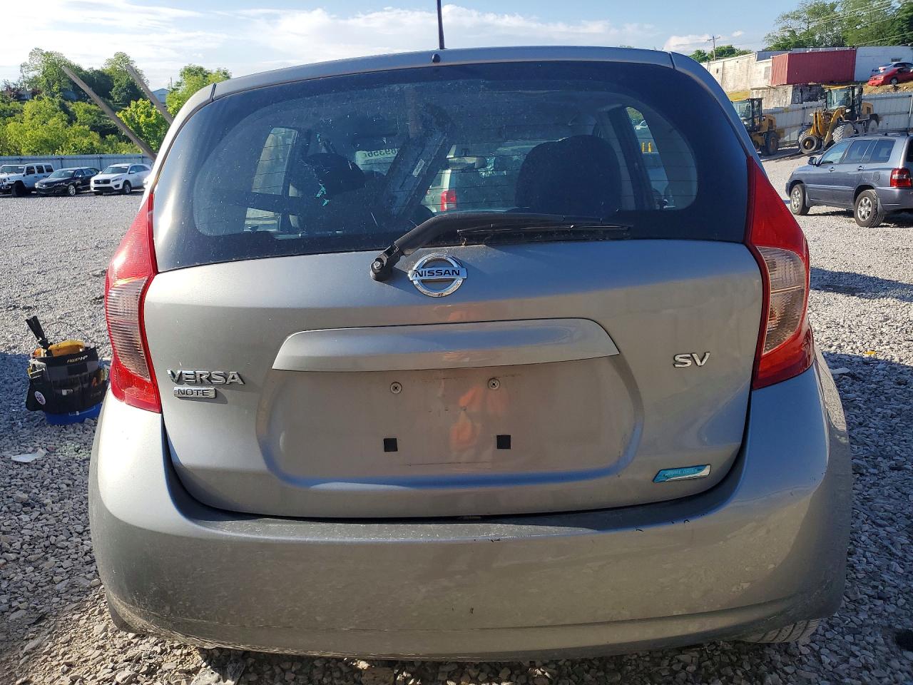 2014 Nissan Versa Note Sv Серый vin: 3N1CE2CP7EL376470