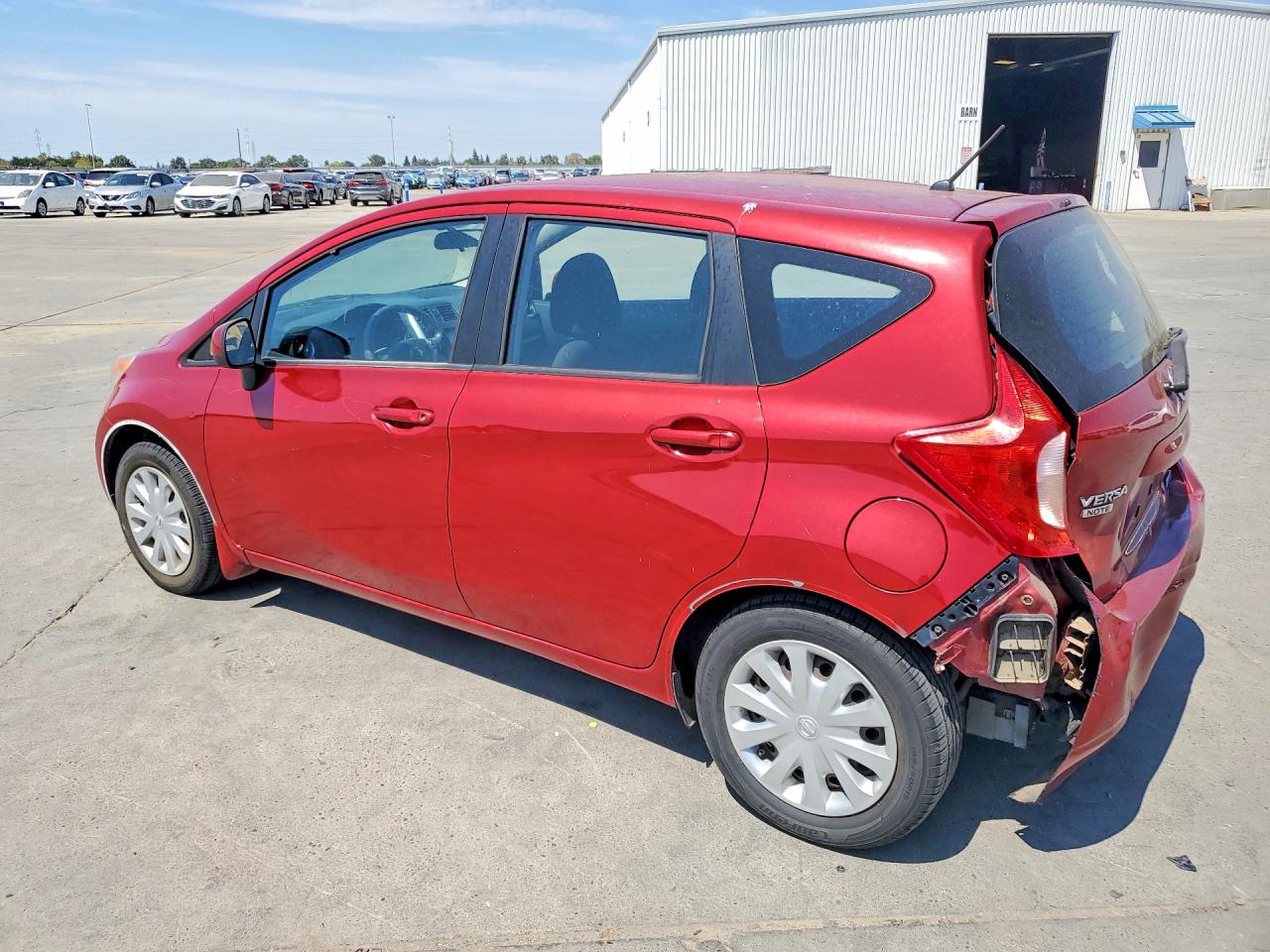 2014 Nissan Versa Note S Plus Red vin: 3N1CE2CP7EL384021