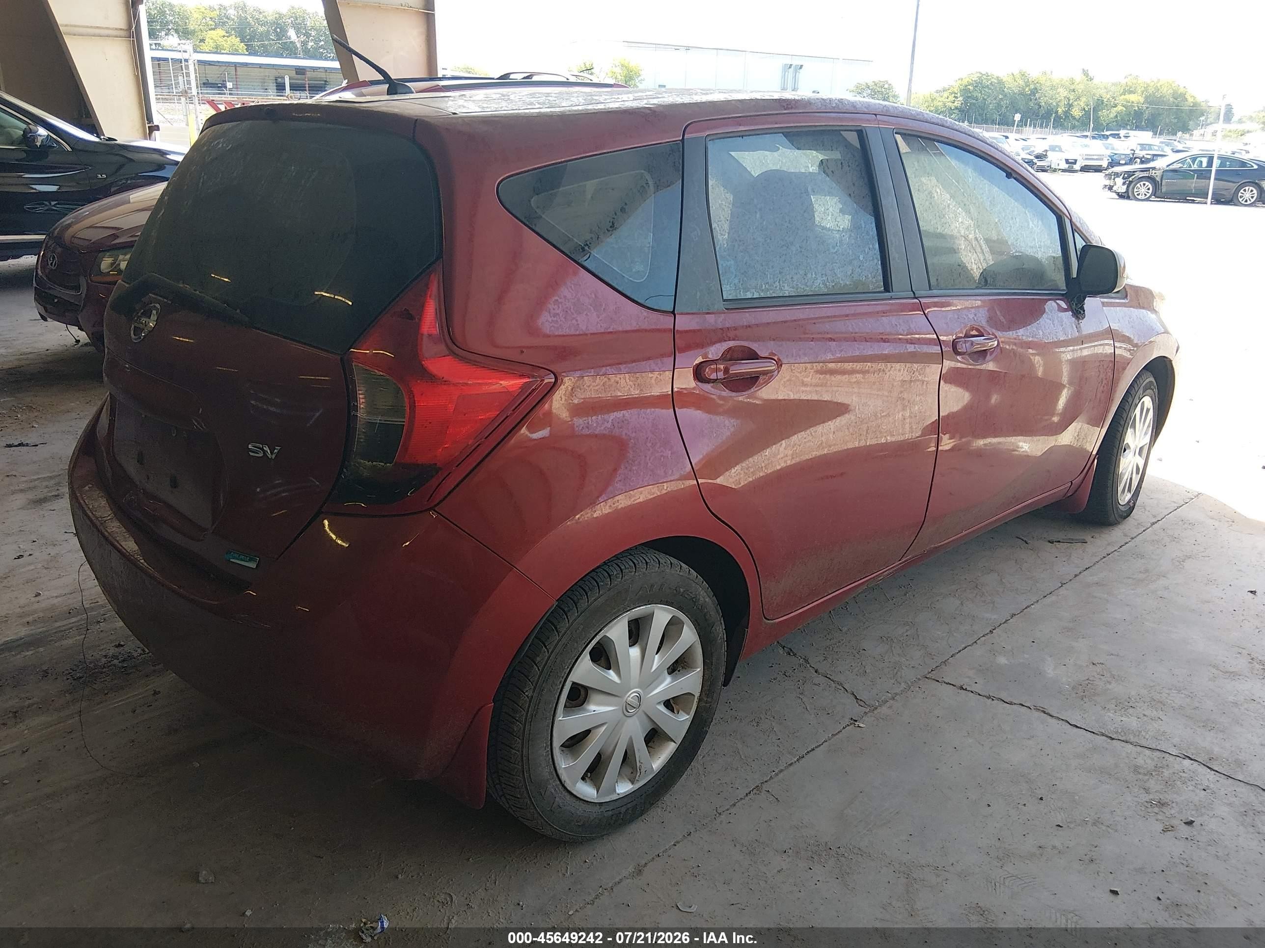 2014 Nissan Versa Note Sv Red vin: 3N1CE2CP7EL389798