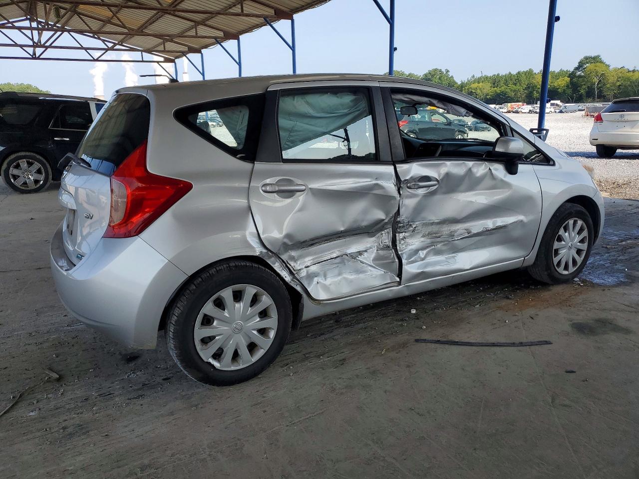 2014 Nissan Versa Note Sv Серебряный vin: 3N1CE2CP7EL404624