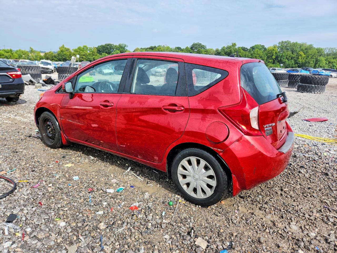 2014 Nissan Versa Note S Plus Red vin: 3N1CE2CP7EL406759