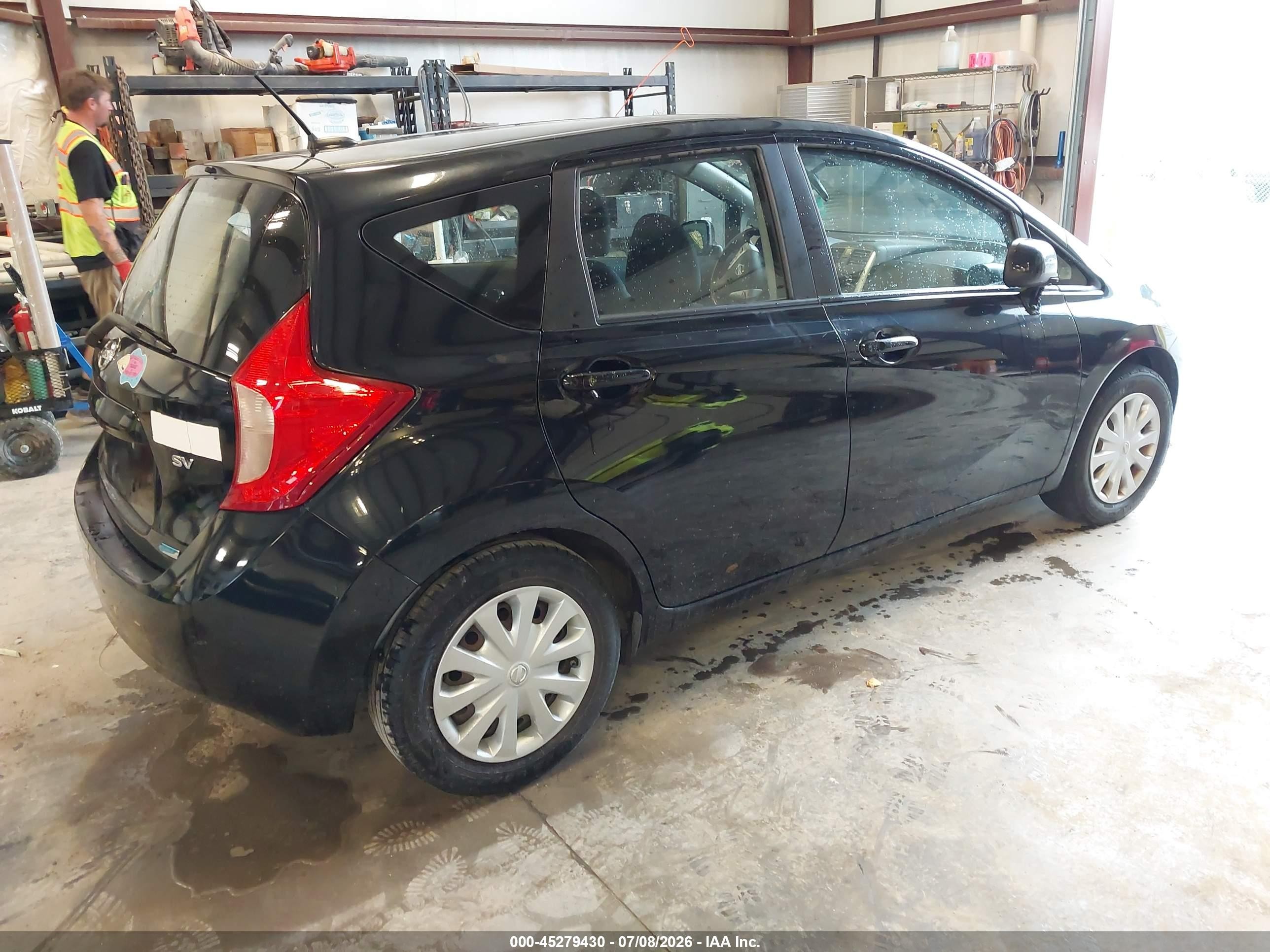 2014 Nissan Versa Note S (sr)/s Plus/sv Black vin: 3N1CE2CP7EL417454