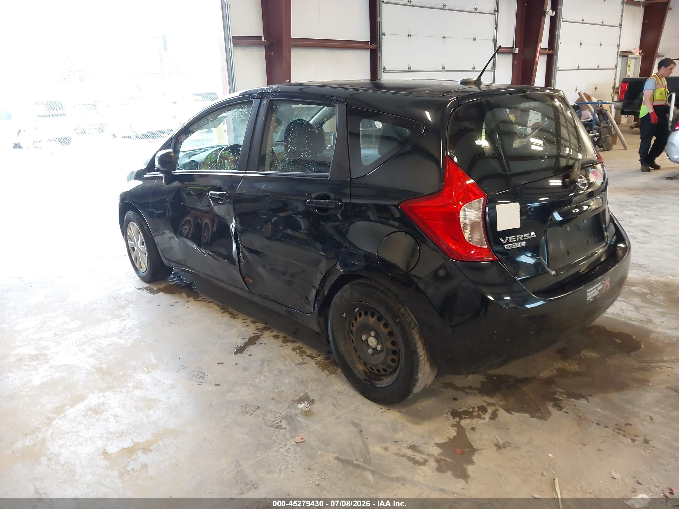 2014 Nissan Versa Note S (sr)/s Plus/sv Black vin: 3N1CE2CP7EL417454