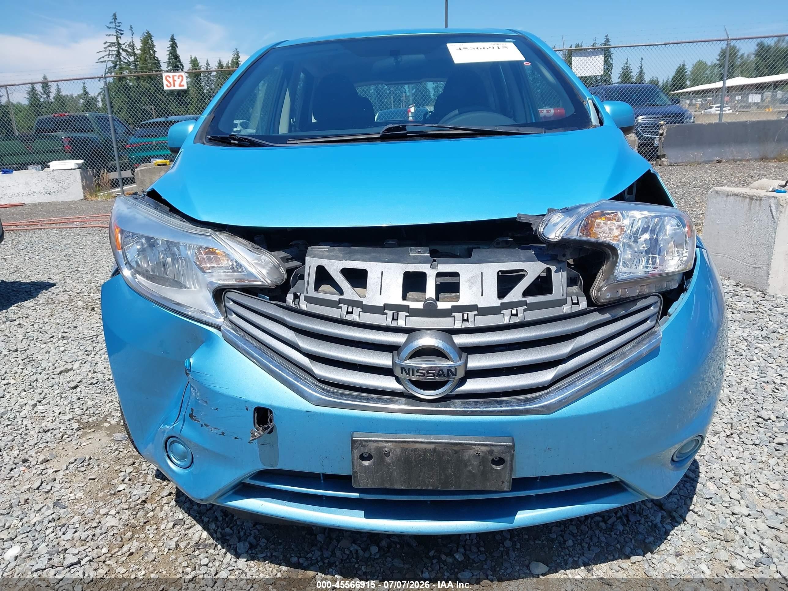2014 Nissan Versa Note S Plus Light Blue vin: 3N1CE2CP7EL422122