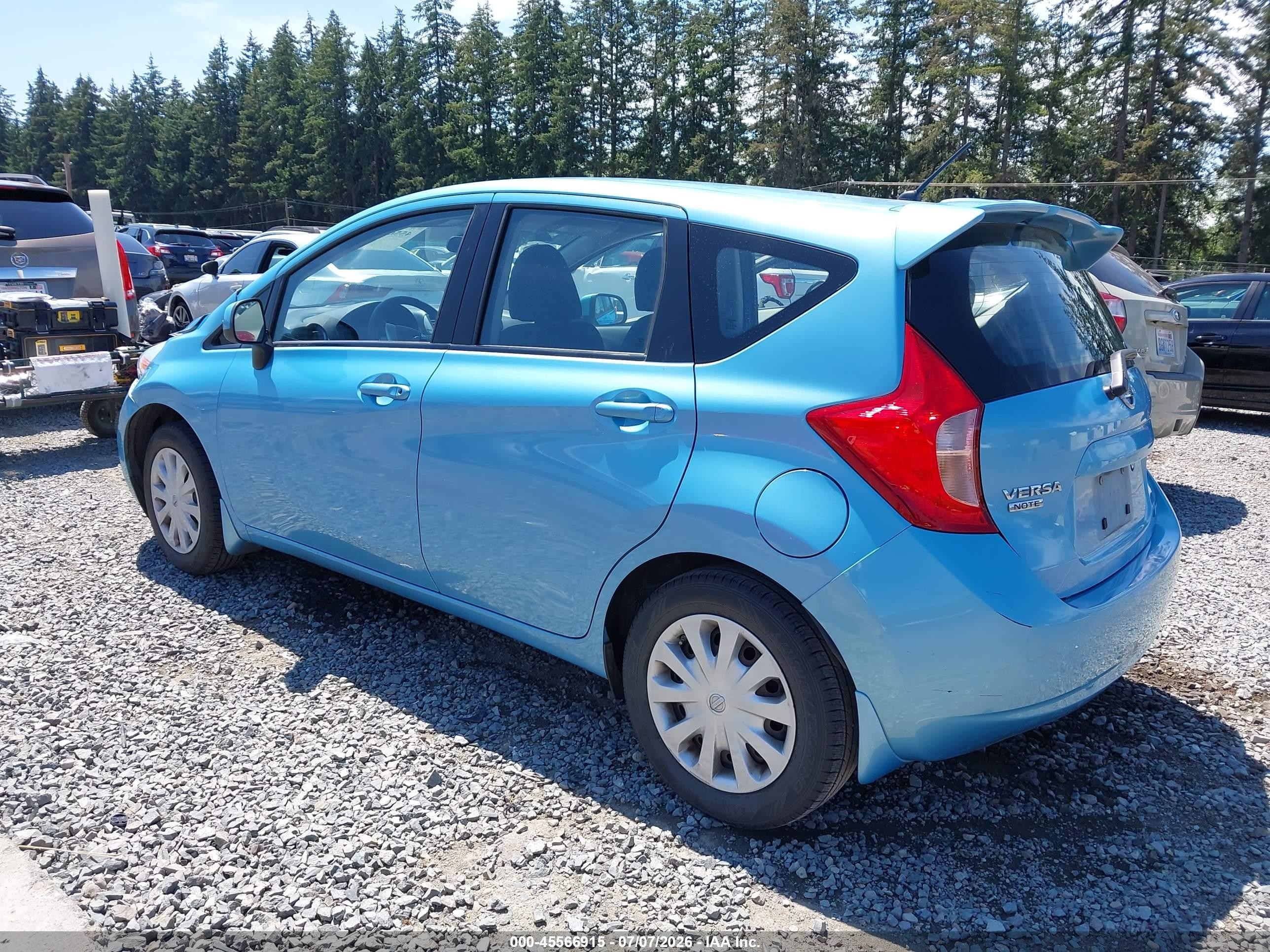 2014 Nissan Versa Note S Plus Light Blue vin: 3N1CE2CP7EL422122
