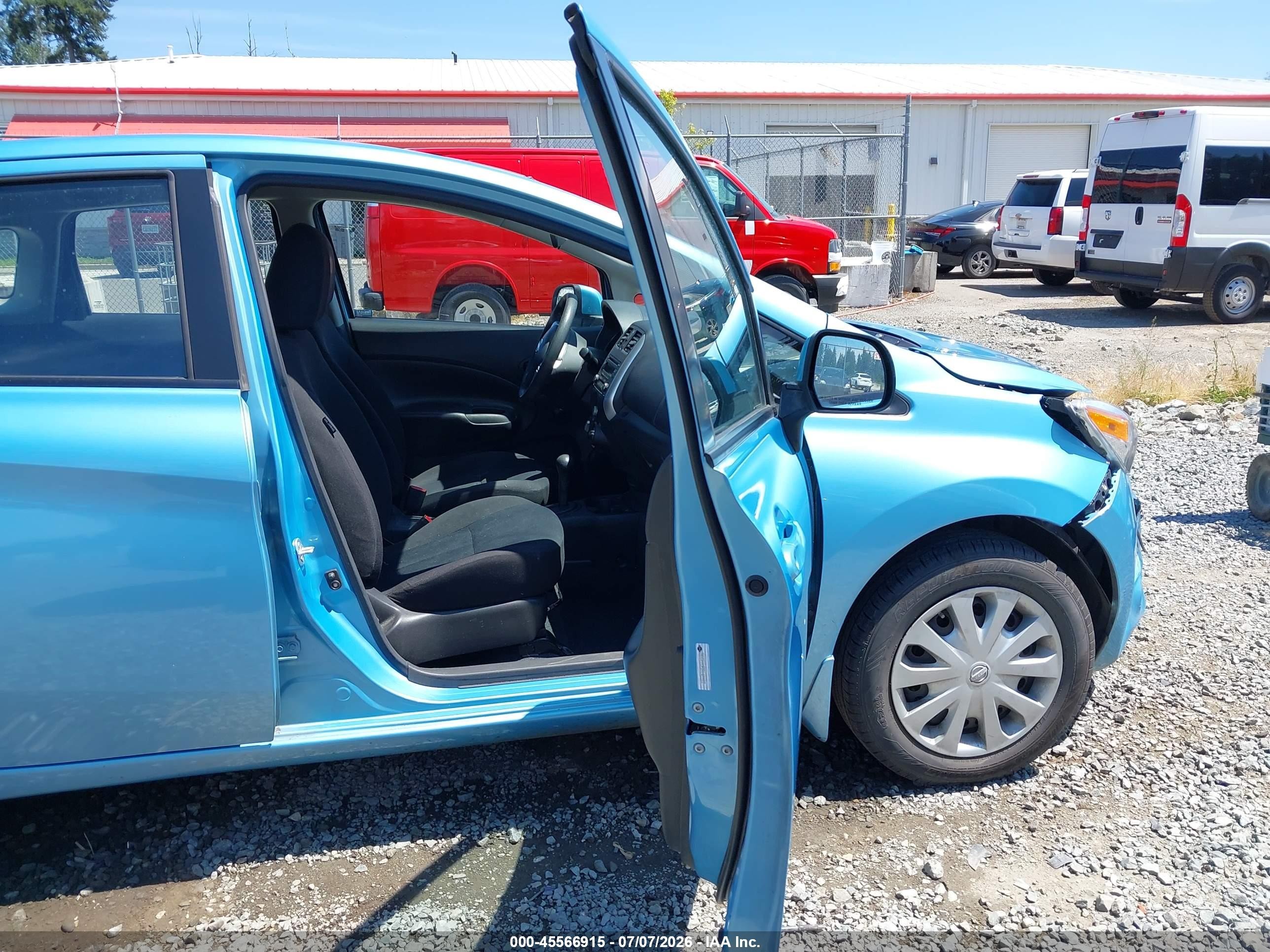 2014 Nissan Versa Note S Plus Light Blue vin: 3N1CE2CP7EL422122
