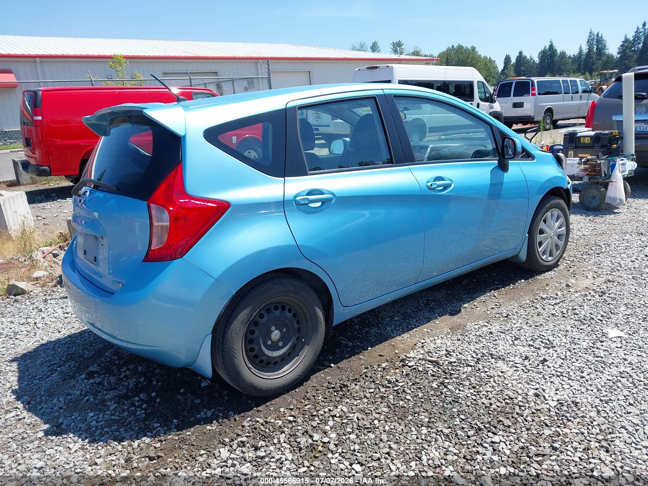 2014 Nissan Versa Note S Plus Light Blue vin: 3N1CE2CP7EL422122