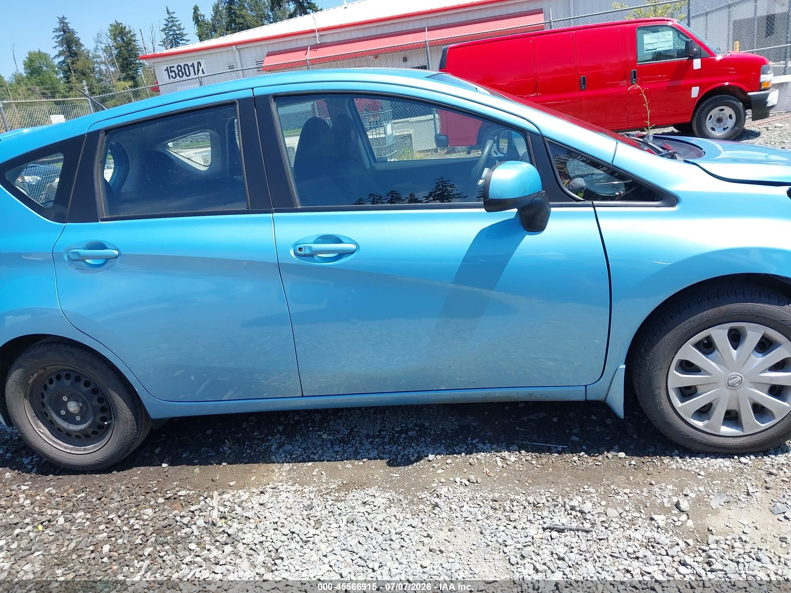 2014 Nissan Versa Note S Plus Light Blue vin: 3N1CE2CP7EL422122