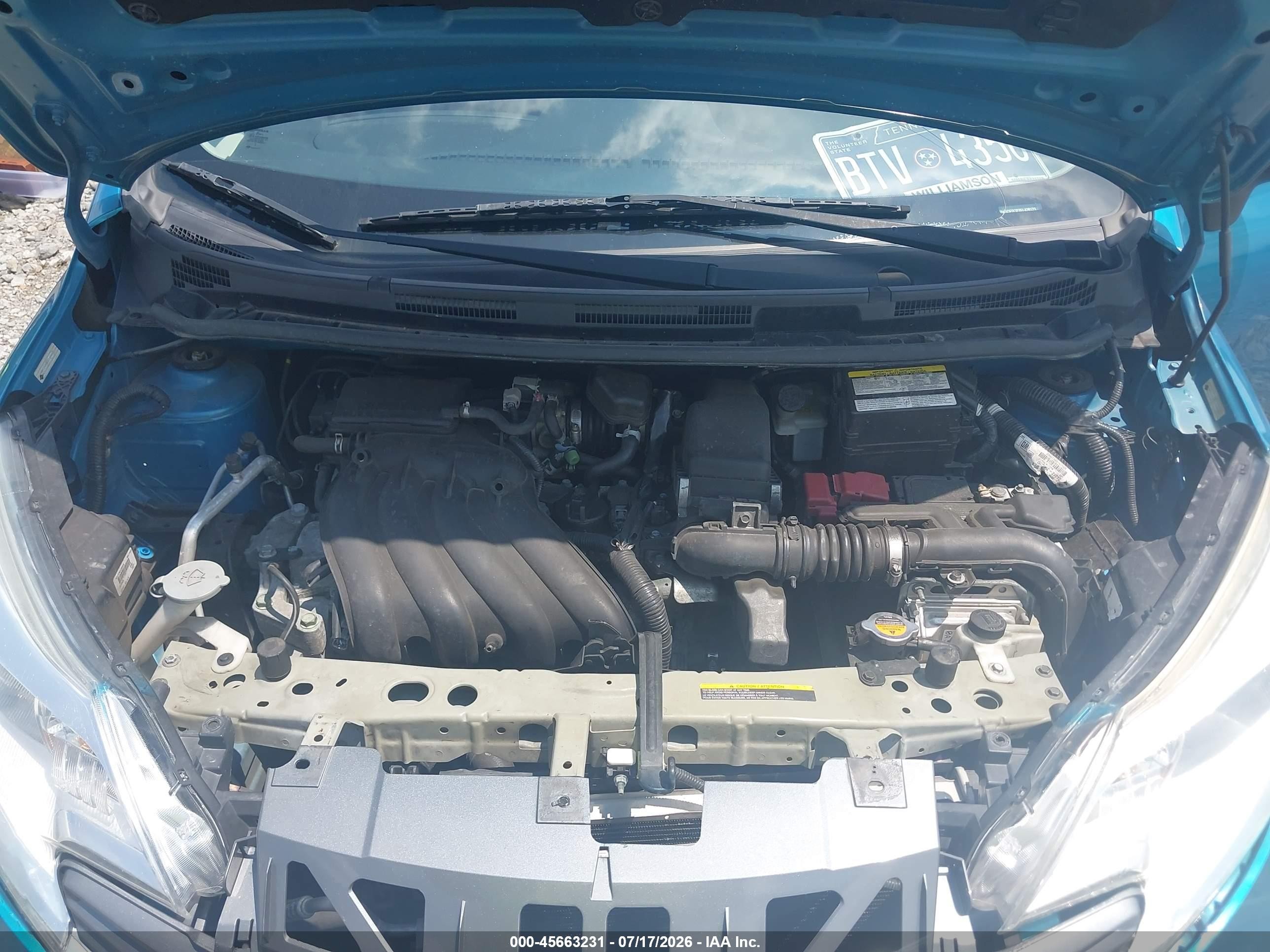 2014 Nissan Versa Note Sv Light Blue vin: 3N1CE2CP7EL426123
