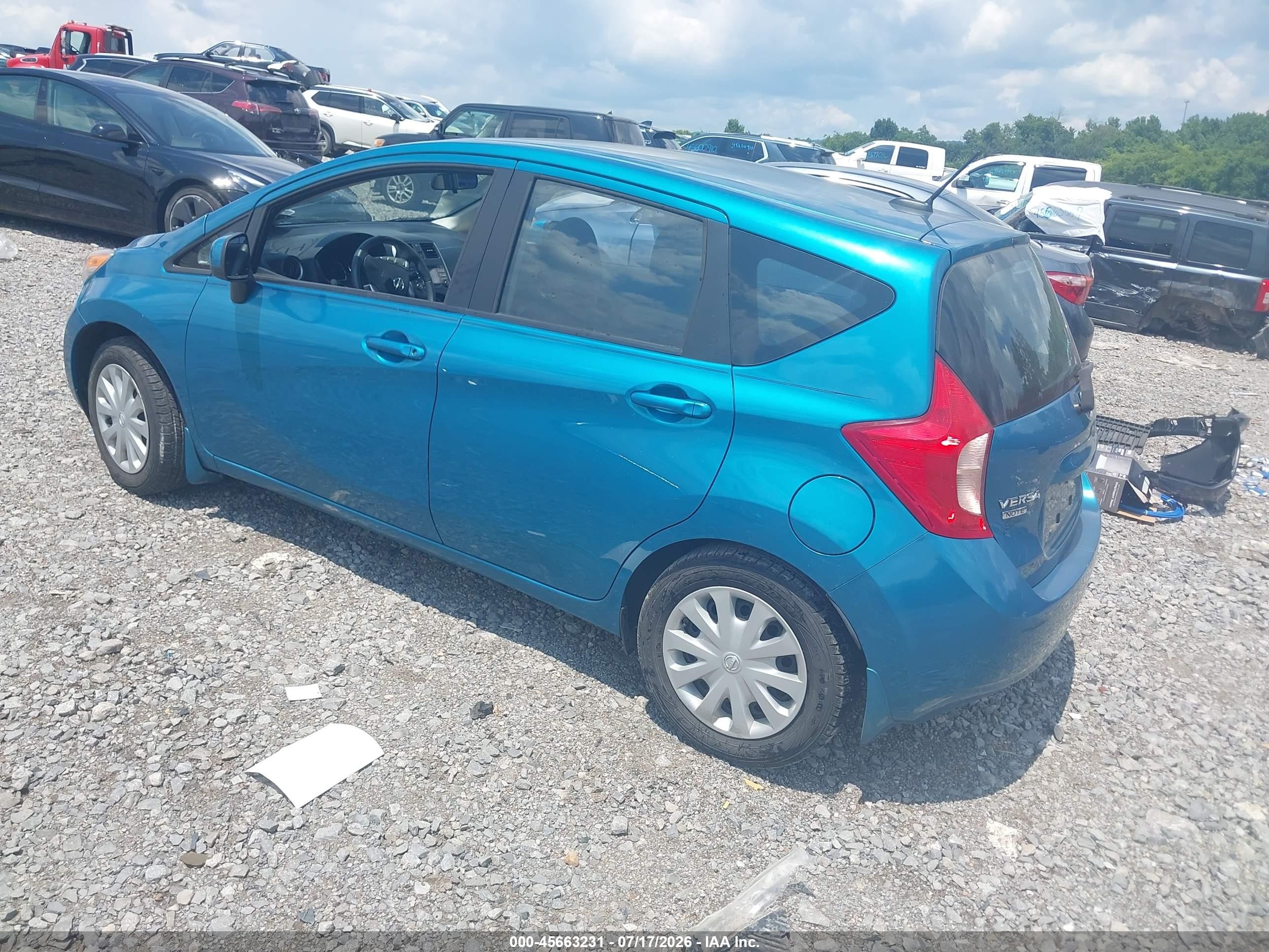 2014 Nissan Versa Note Sv Light Blue vin: 3N1CE2CP7EL426123