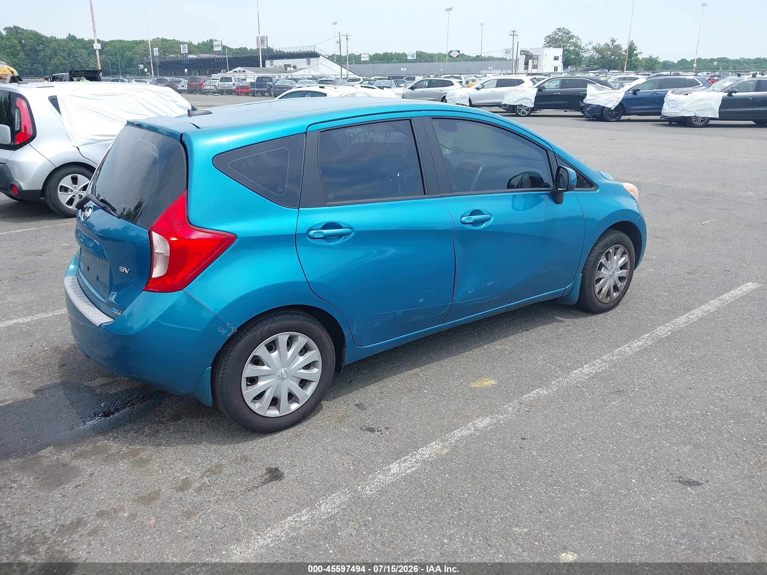 2014 Nissan Versa Note Sv Blue vin: 3N1CE2CP7EL426137