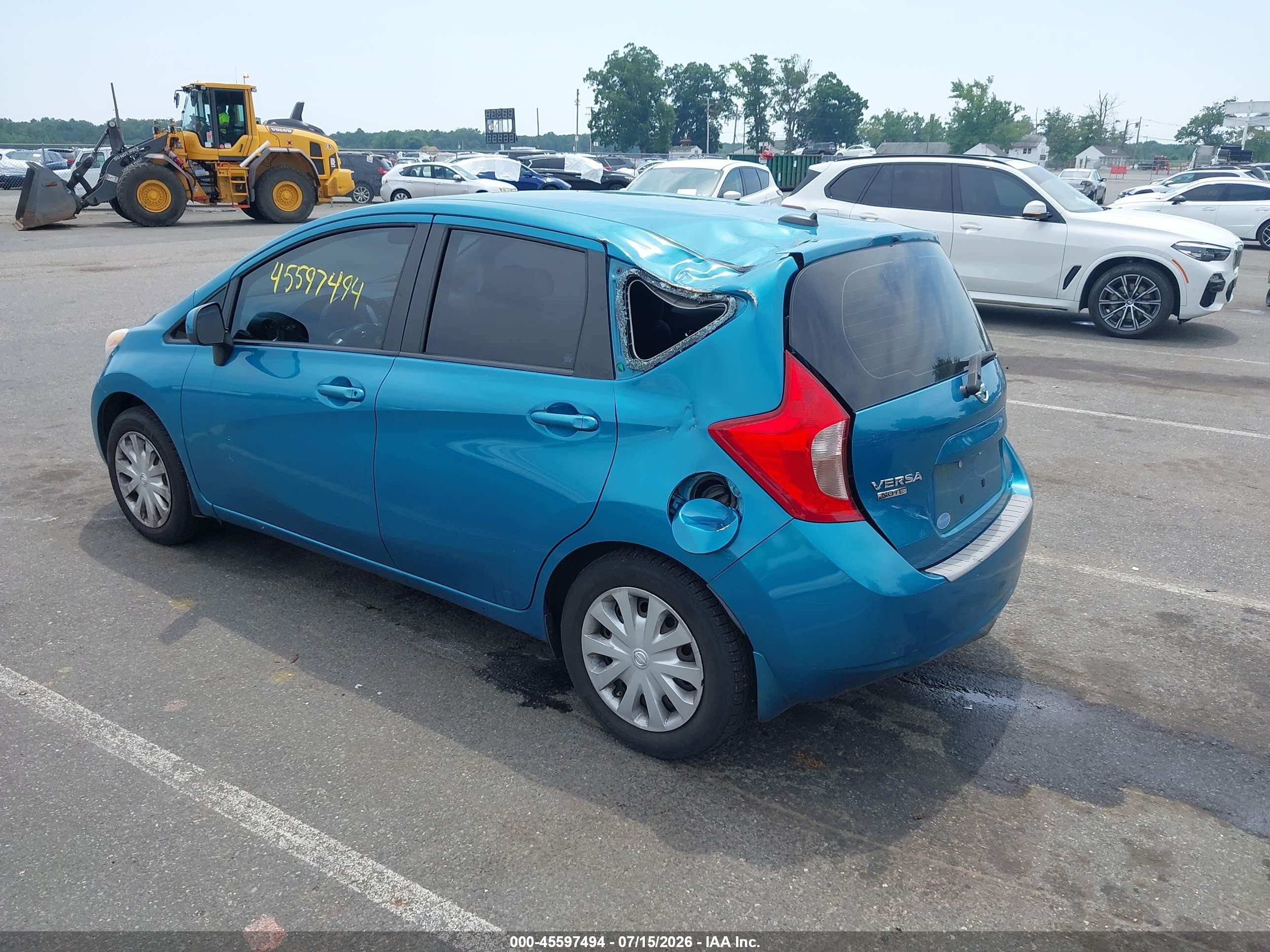 2014 Nissan Versa Note Sv Blue vin: 3N1CE2CP7EL426137