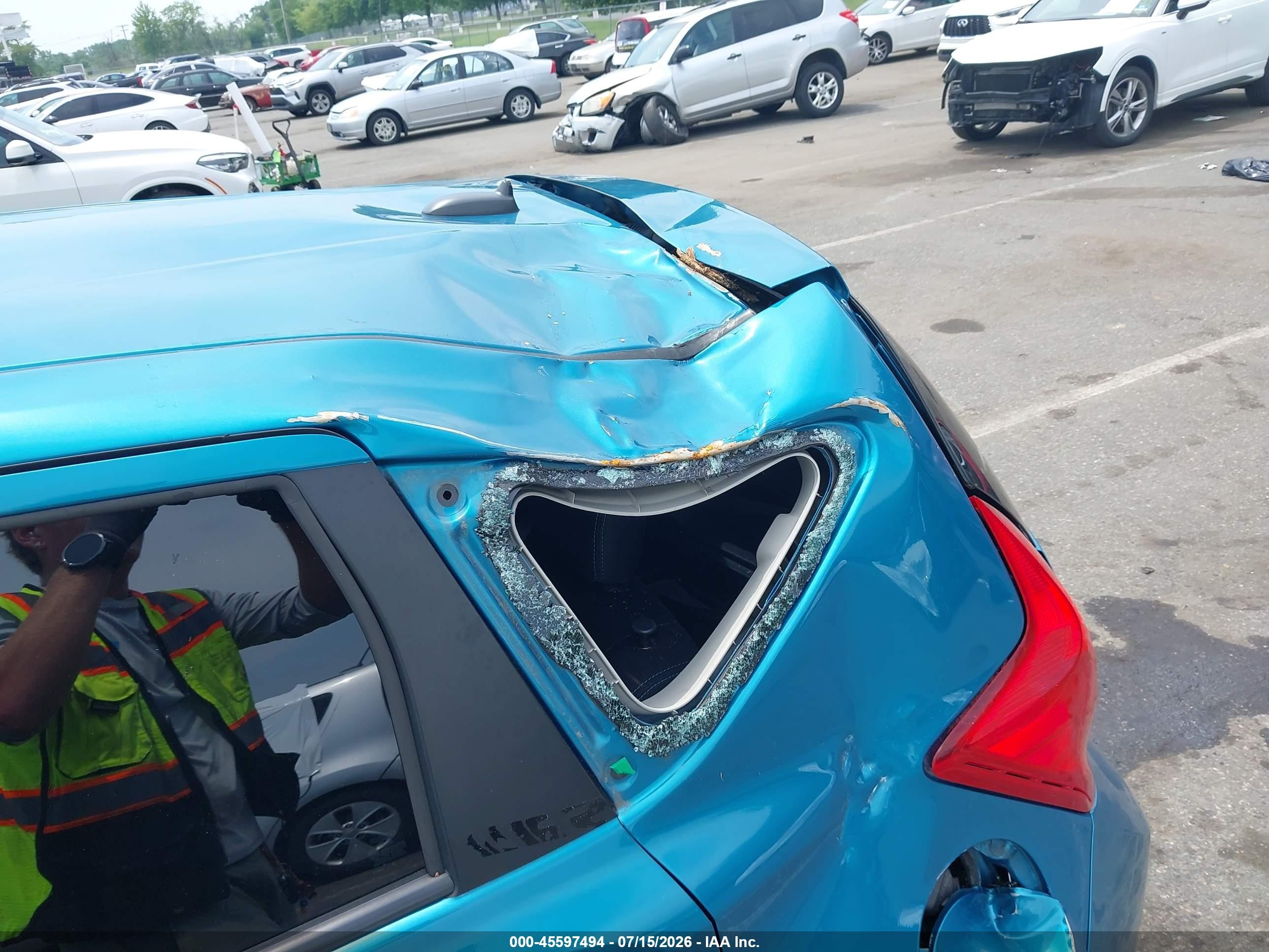 2014 Nissan Versa Note Sv Blue vin: 3N1CE2CP7EL426137