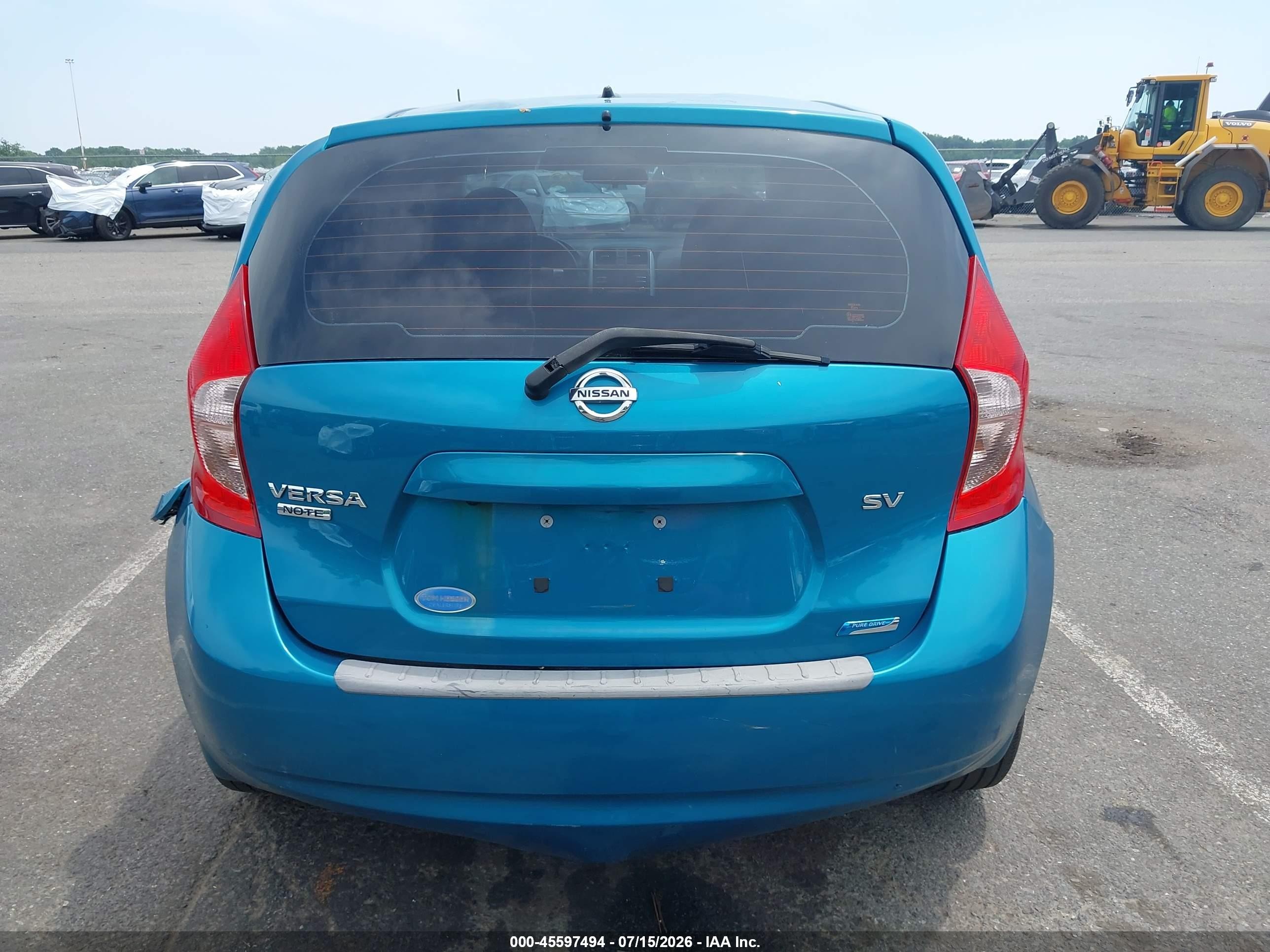 2014 Nissan Versa Note Sv Blue vin: 3N1CE2CP7EL426137