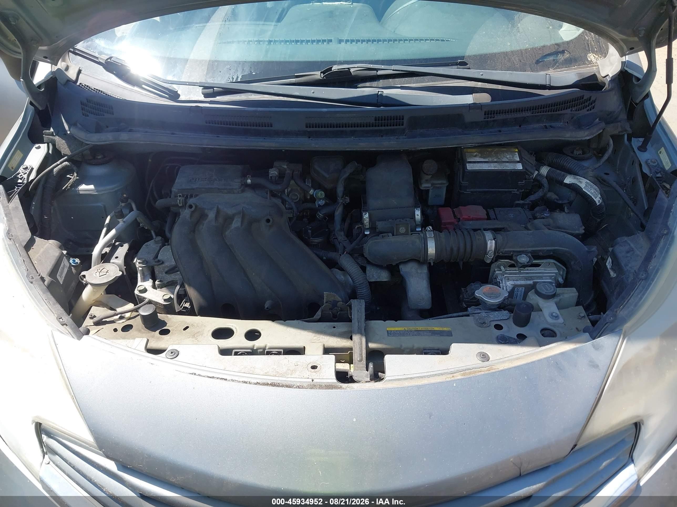 2014 Nissan Versa Note S/s Plus/sv/sl Silver vin: 3N1CE2CP7EL428695