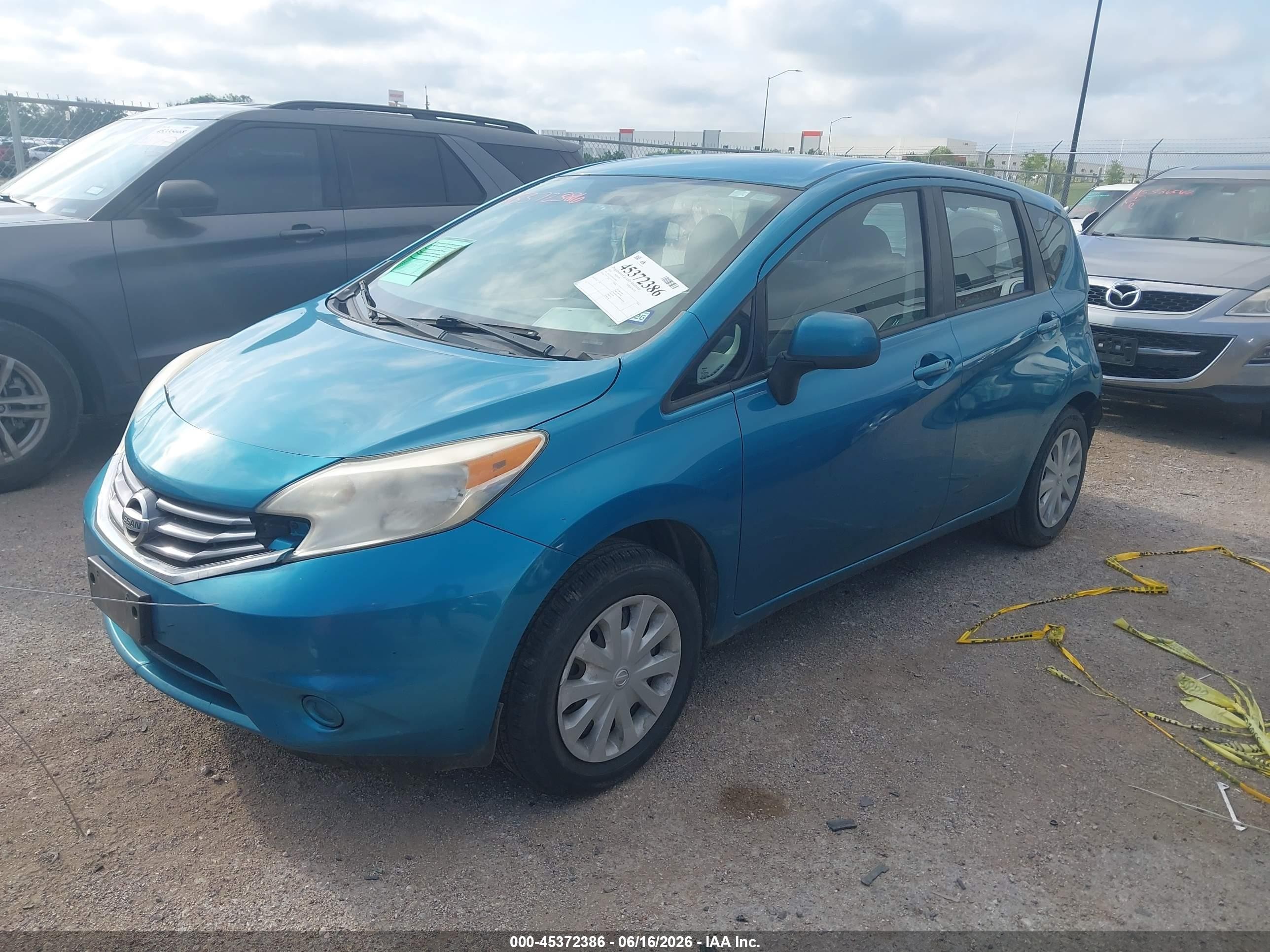 2014 Nissan Versa Note S Plus Blue vin: 3N1CE2CP7EL430608