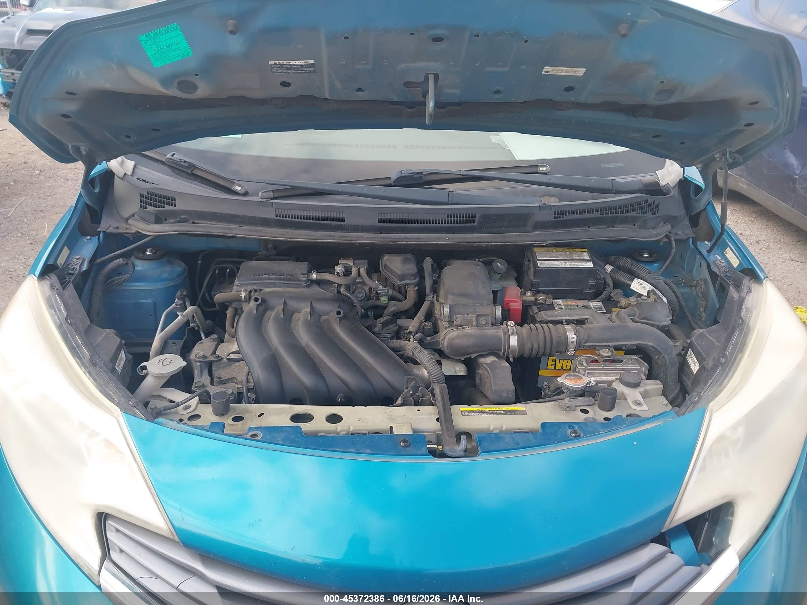 2014 Nissan Versa Note S Plus Blue vin: 3N1CE2CP7EL430608